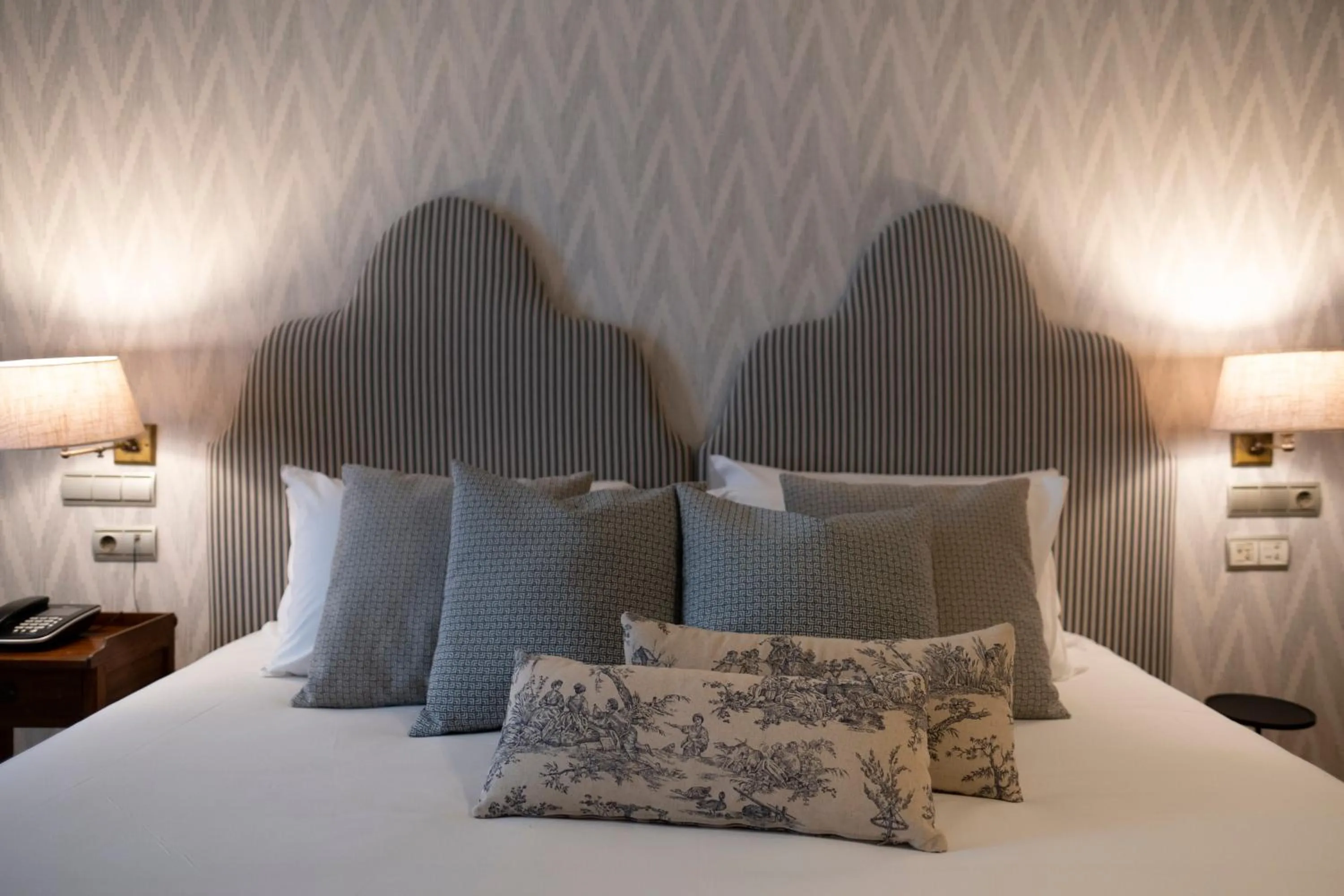 Bed in Hotel Cetina Palacio de los Salcedo