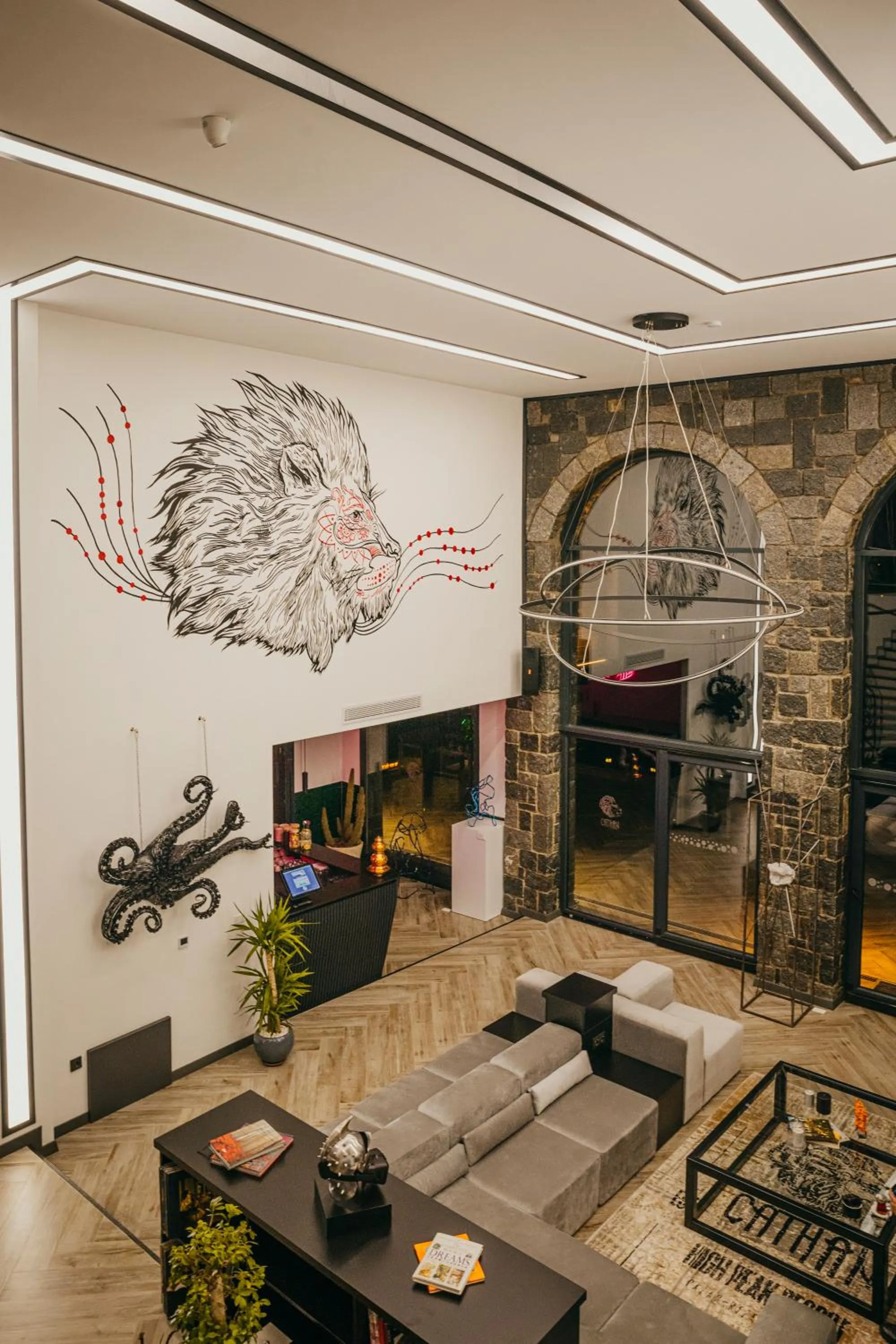 Decorative detail in Çathan Art Hotel