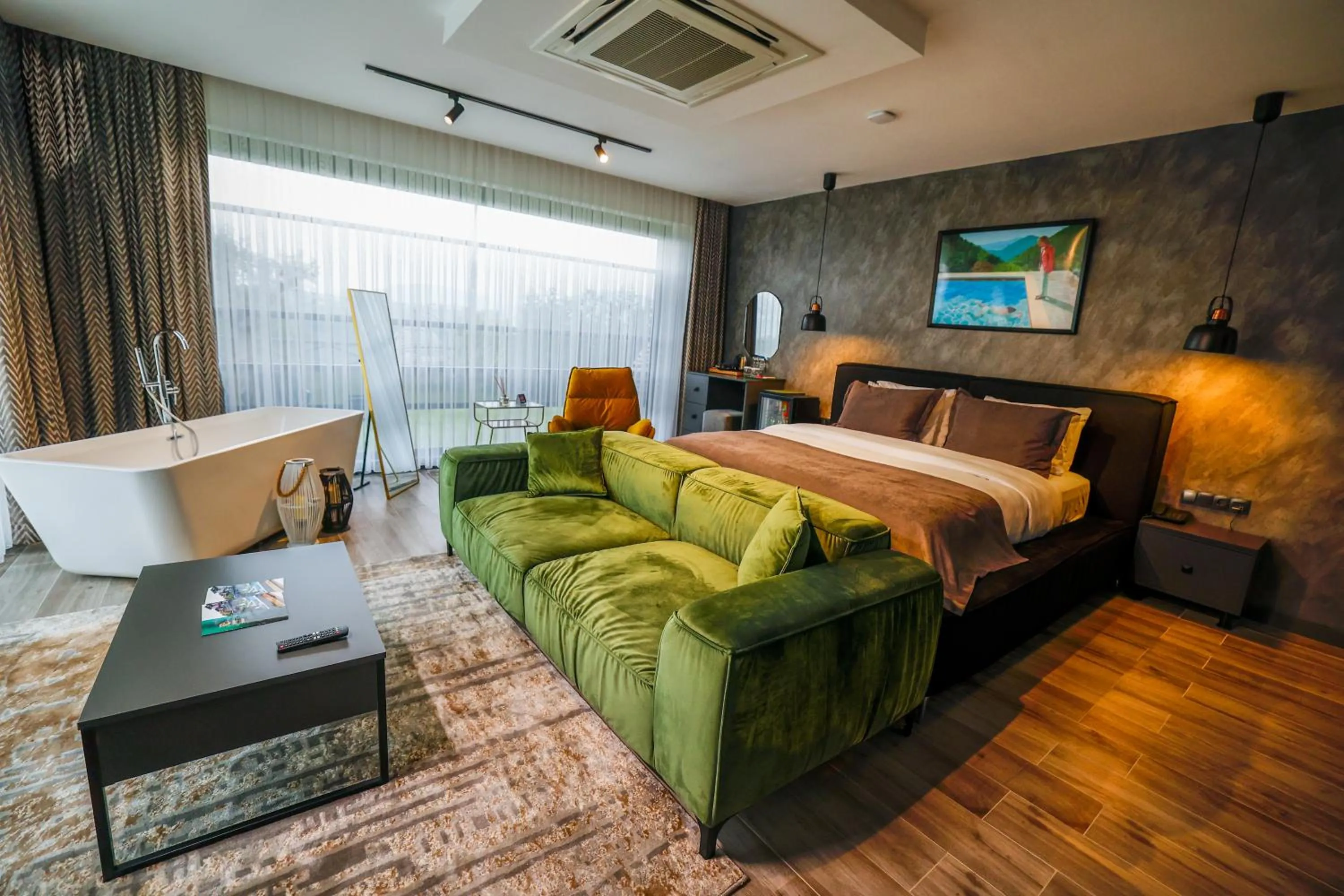 Bedroom in Çathan Art Hotel