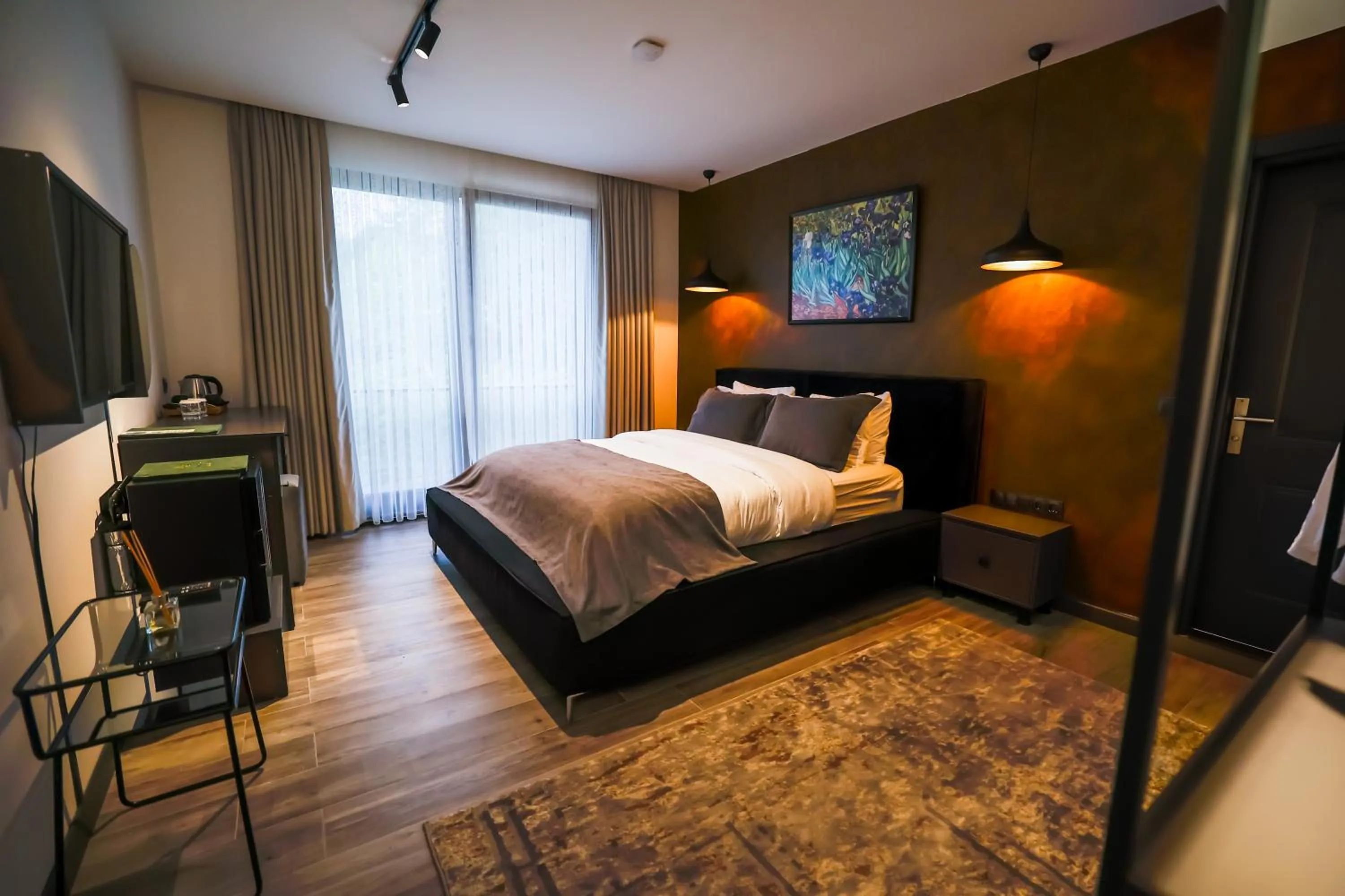 Bedroom, Bed in Çathan Art Hotel