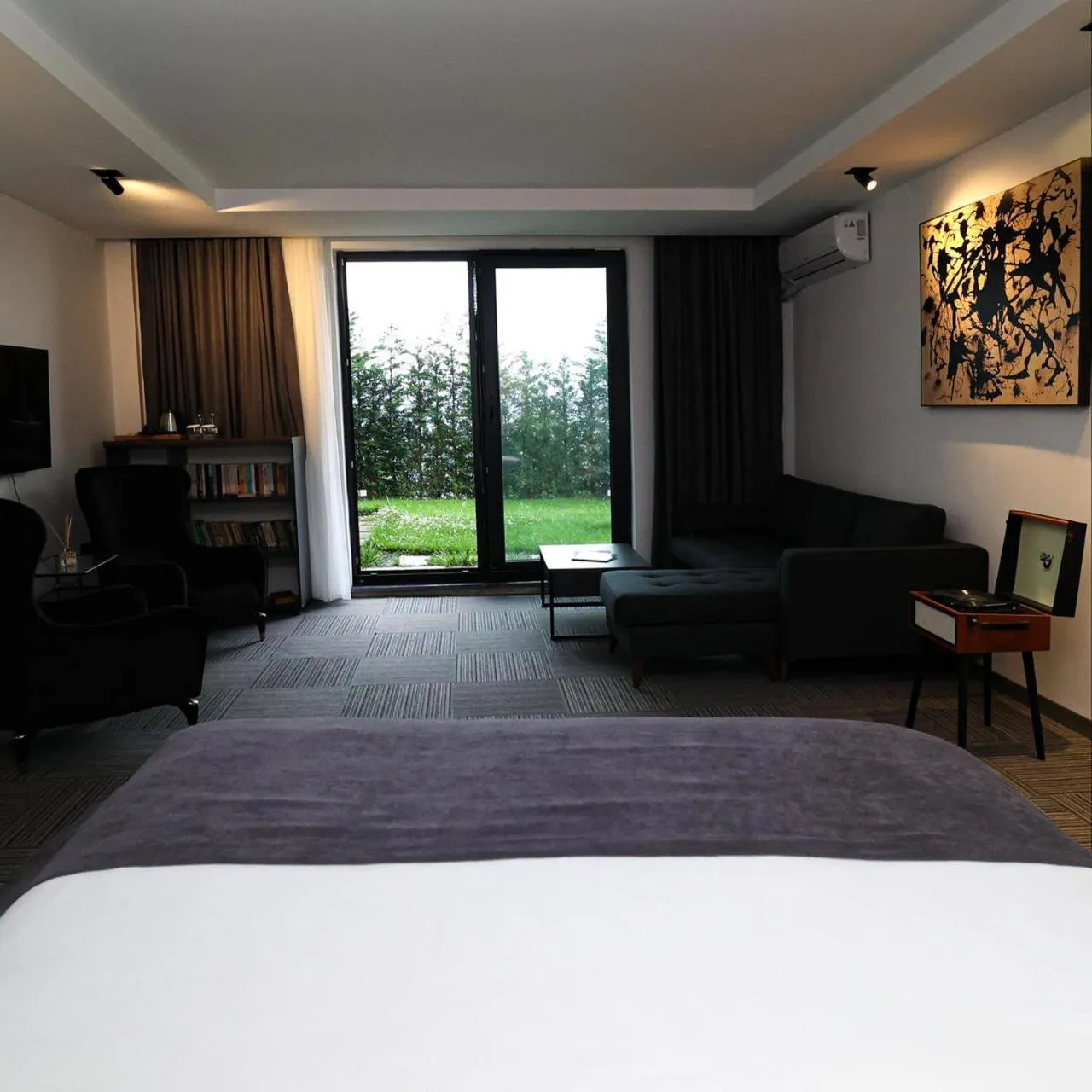 TV and multimedia, Bed in Çathan Art Hotel