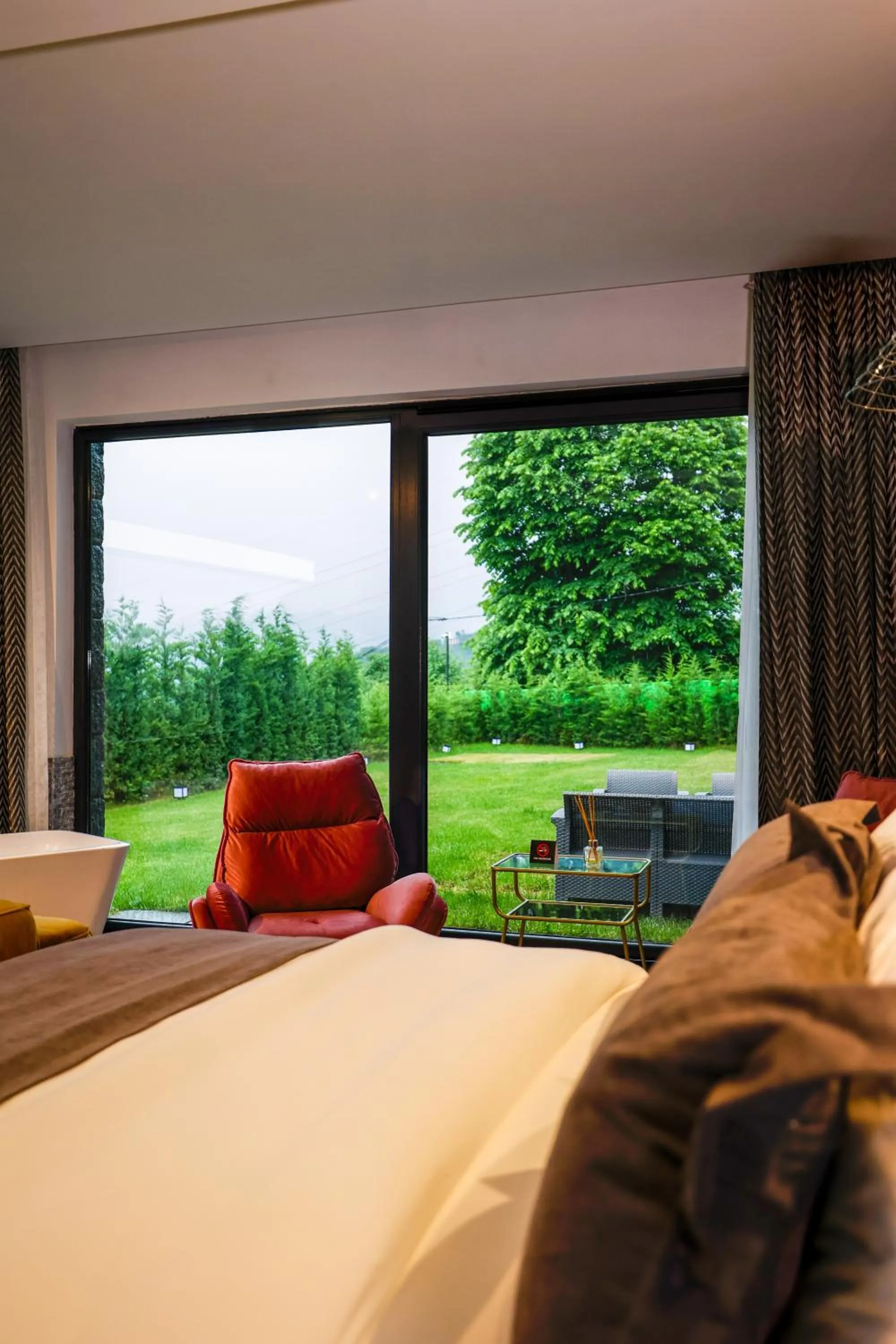 Garden view, Bed in Çathan Art Hotel