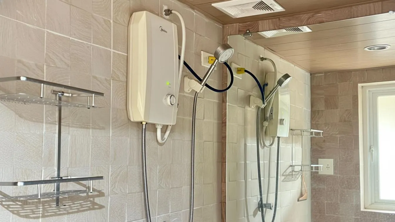 Shower in Misty Hills