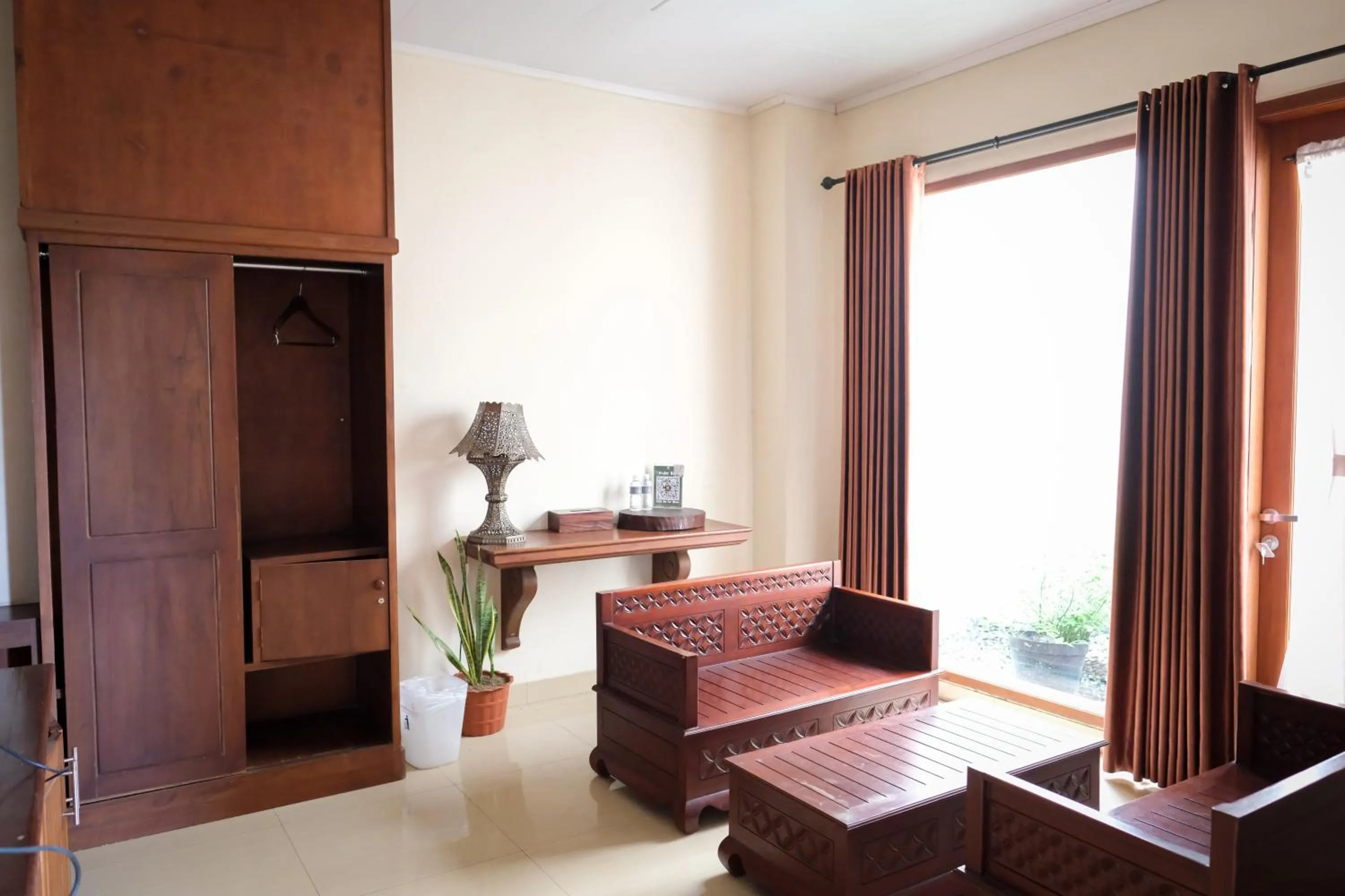 Living room in The Garden Suites New