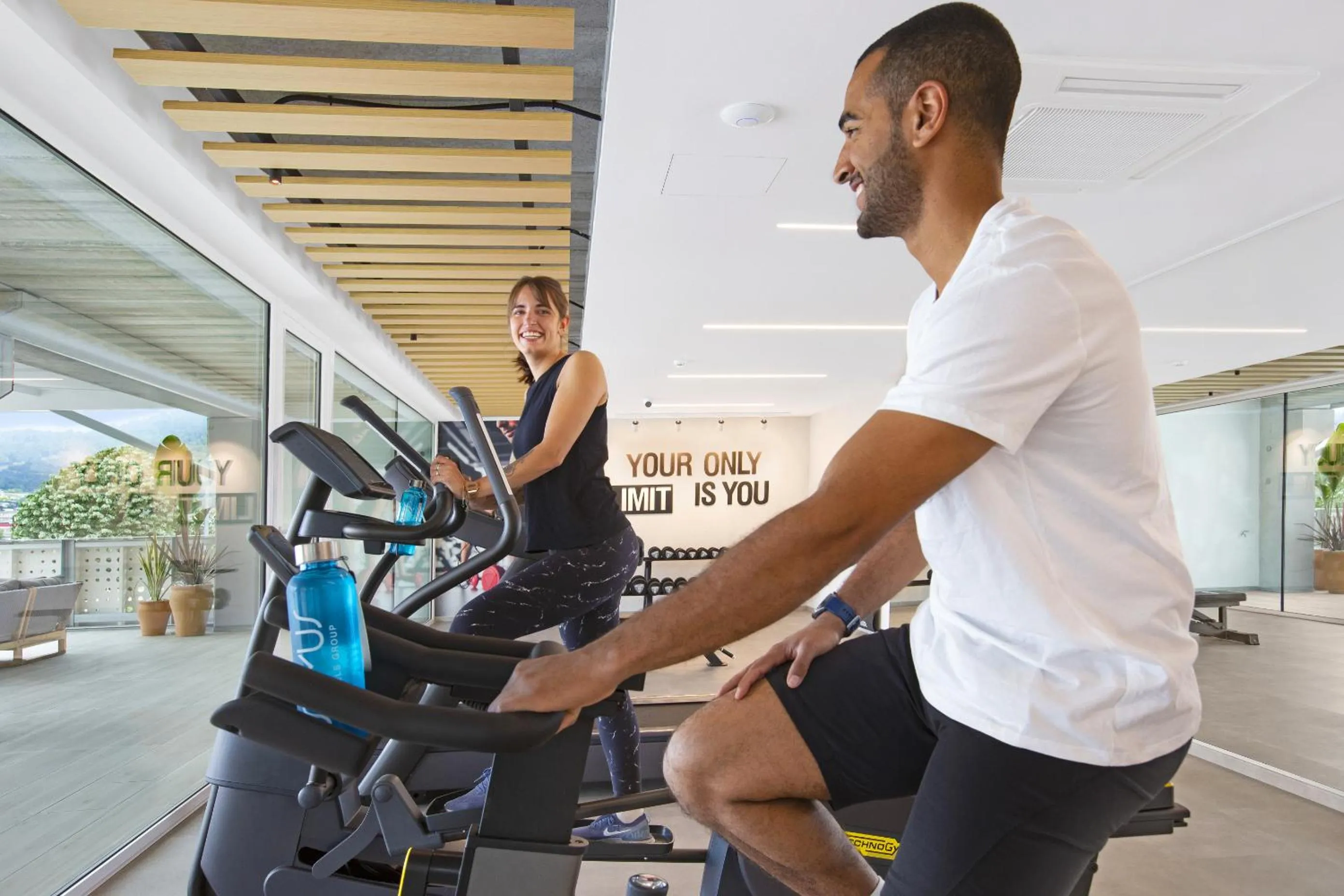 Fitness centre/facilities in Sumus Hotel Monteplaya & SPA 4Sup - Adults Only