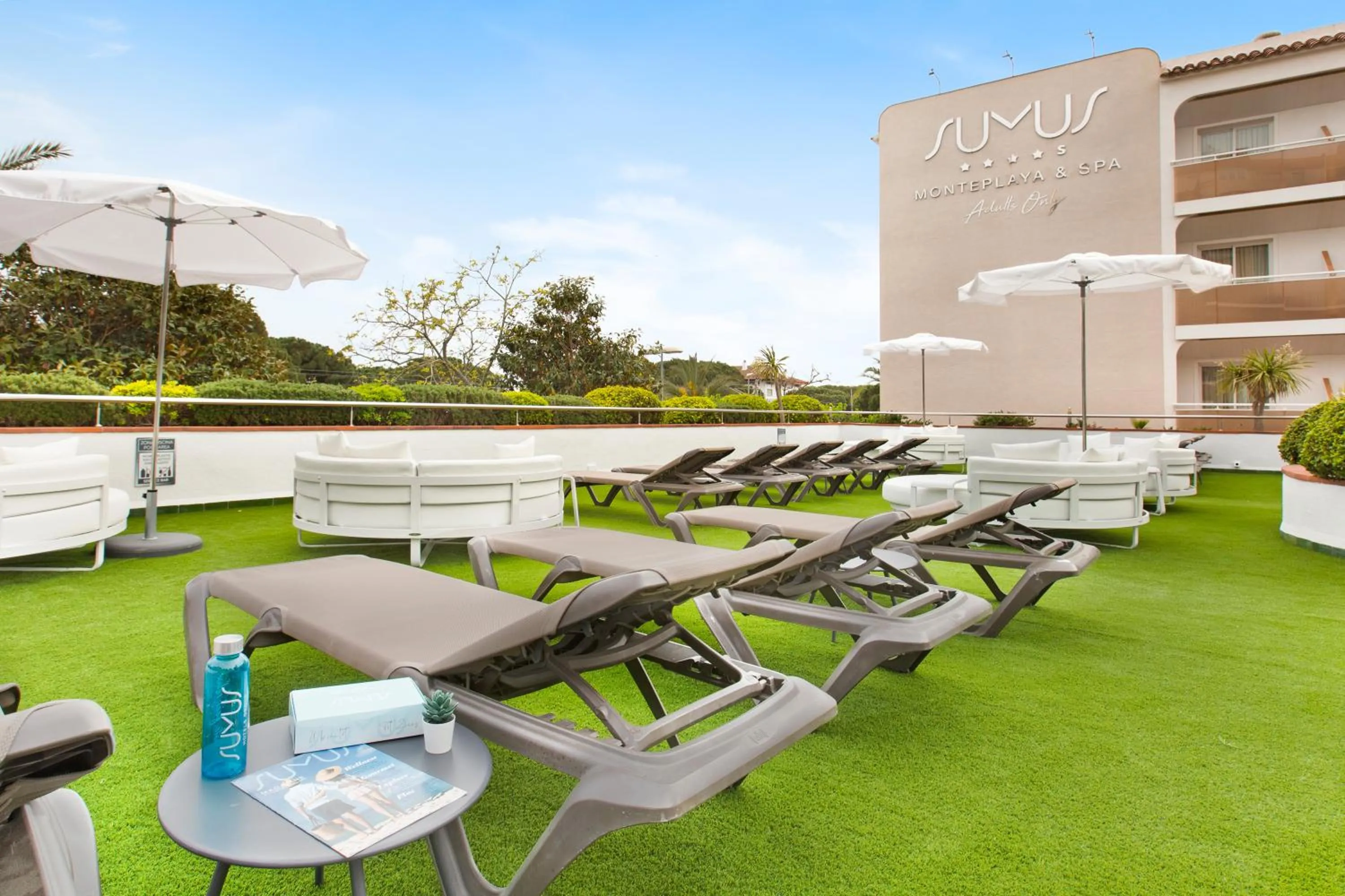 Property building in Sumus Hotel Monteplaya & SPA 4Sup - Adults Only