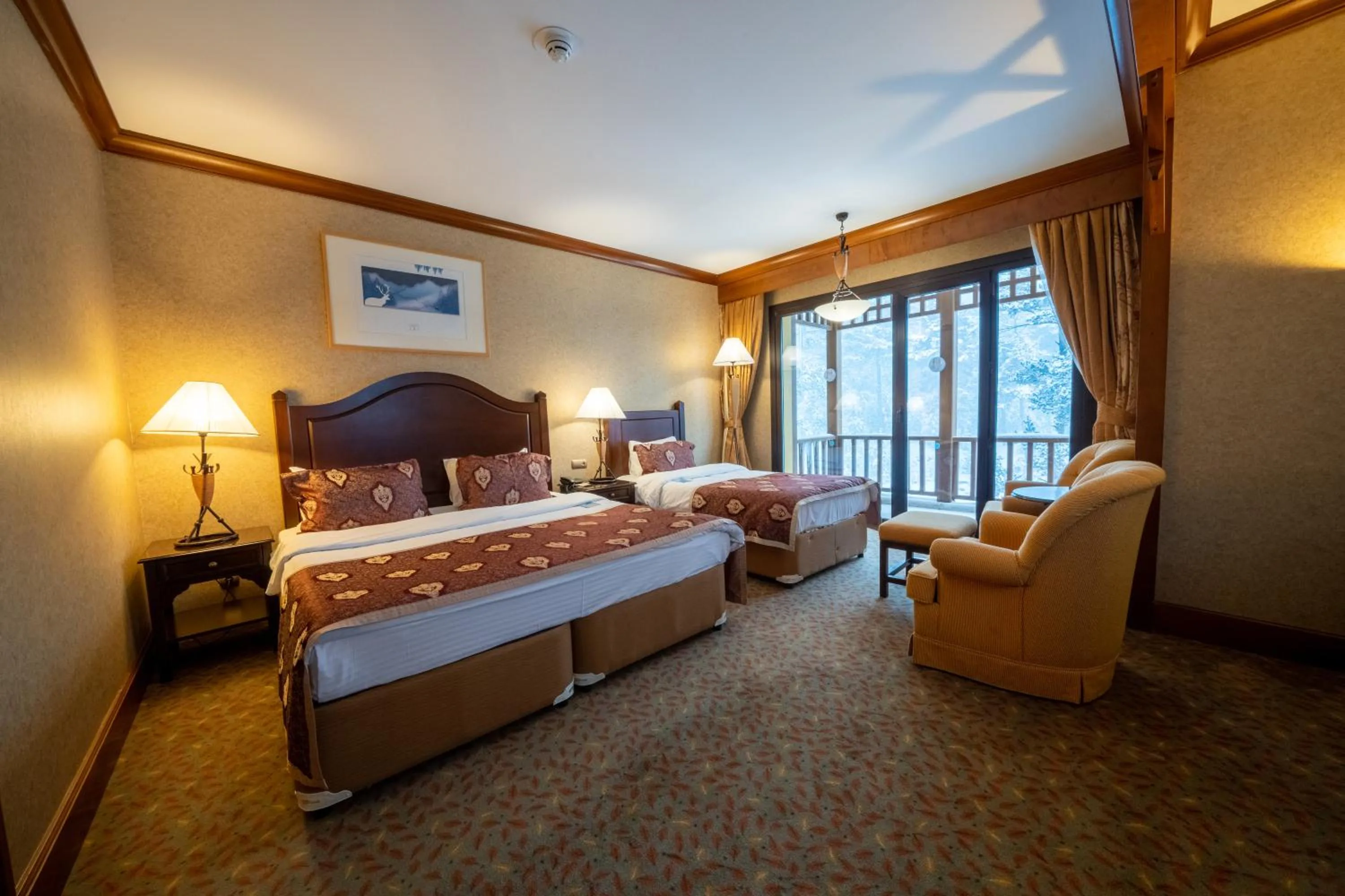 Bed in Duja Chalet Ski Center