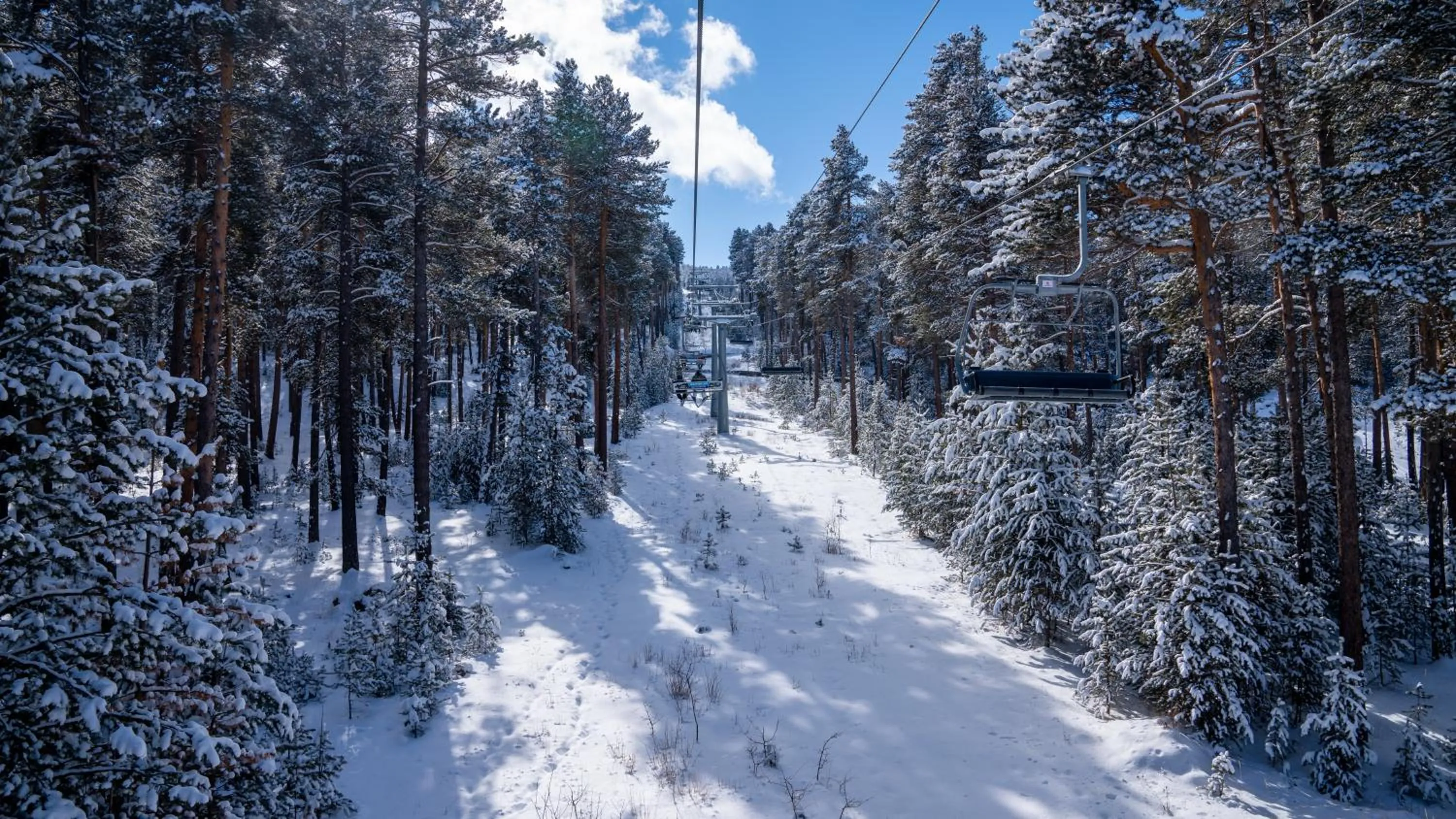 Natural landscape in Duja Chalet Ski Center