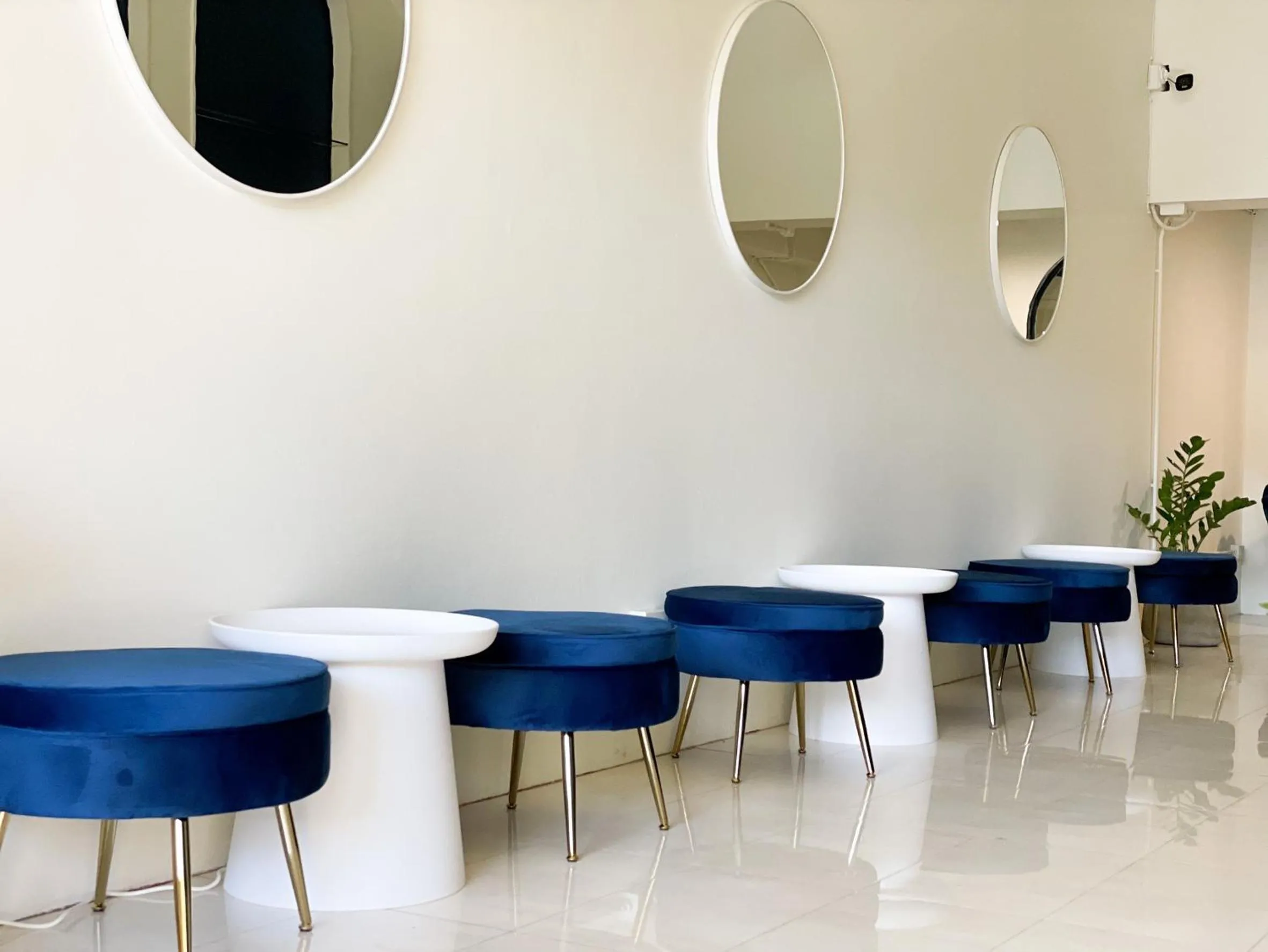 Seating area in Shapel Hostel and Cafe