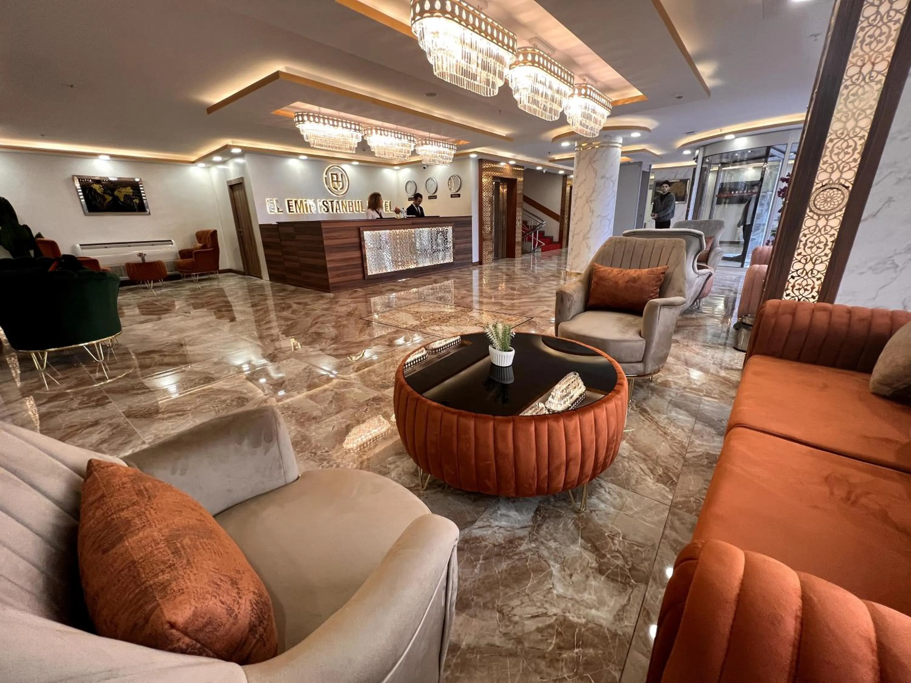 Lobby or reception in El Emin İstanbul Hotel