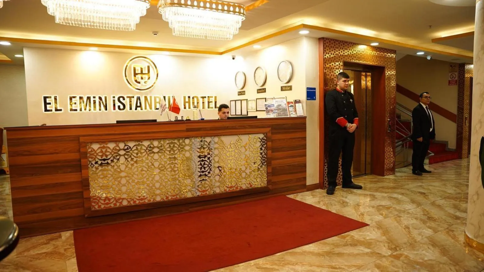 Lobby or reception in El Emin İstanbul Hotel
