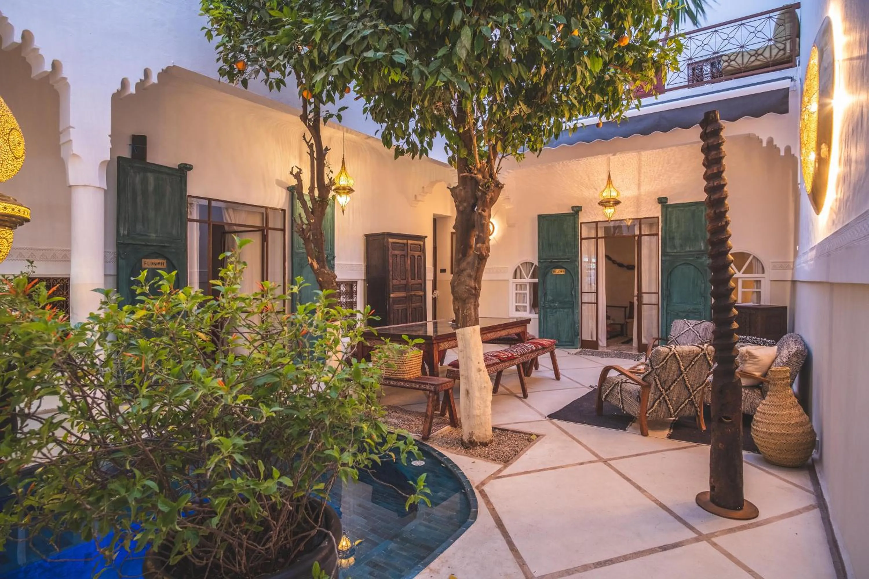 Property building in Riad Villa Berna under Swiss Management