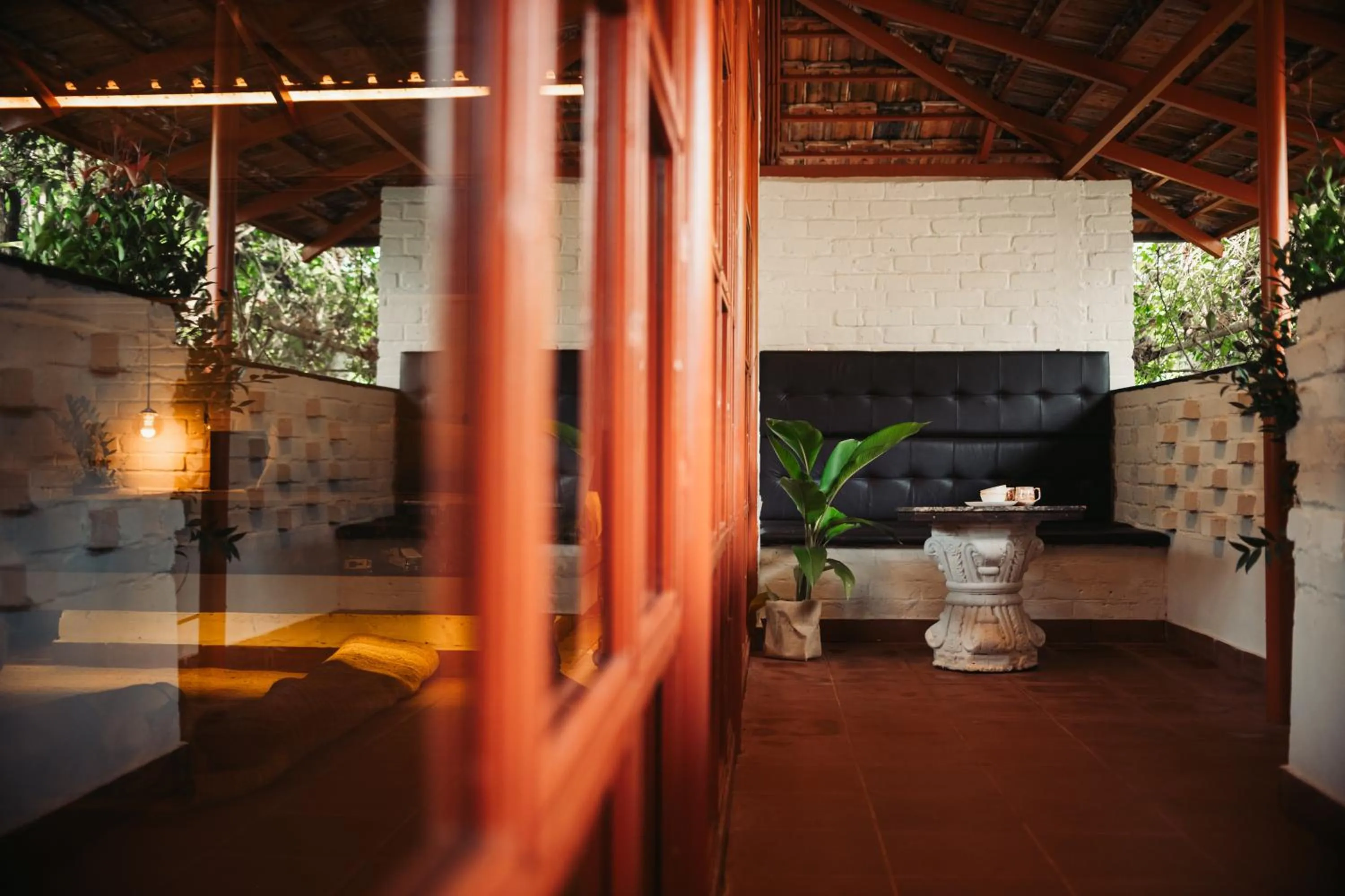 Patio in Boho's Hotel