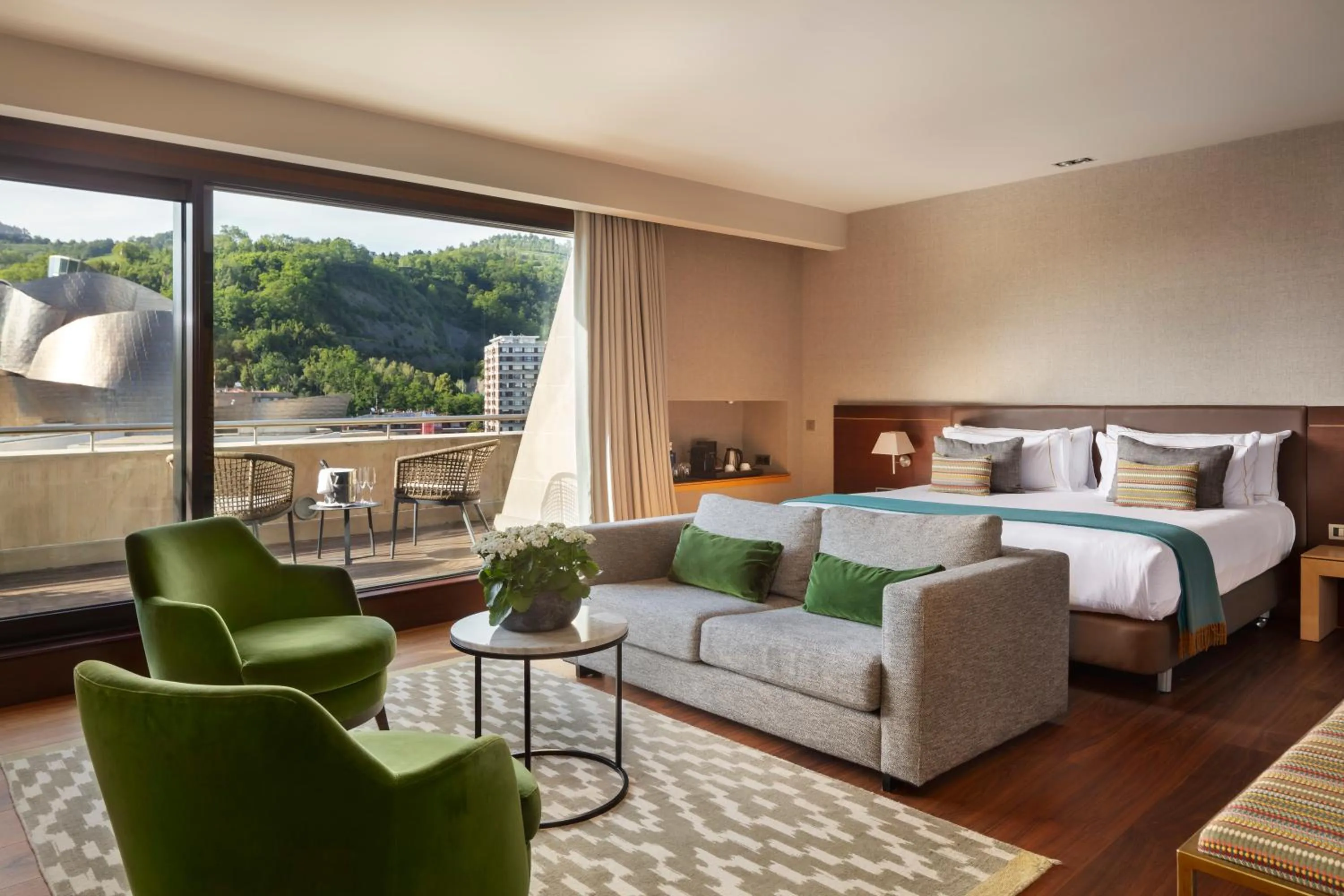 Bed in The Artist Grand Hotel of Art