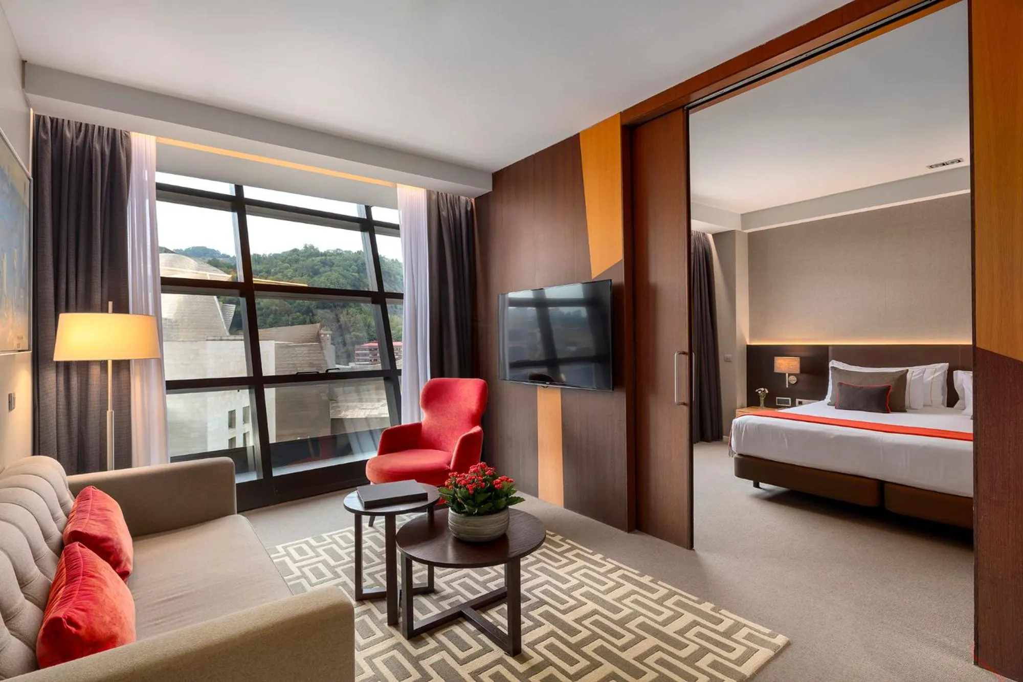 View (from property/room), Bed in The Artist Grand Hotel of Art