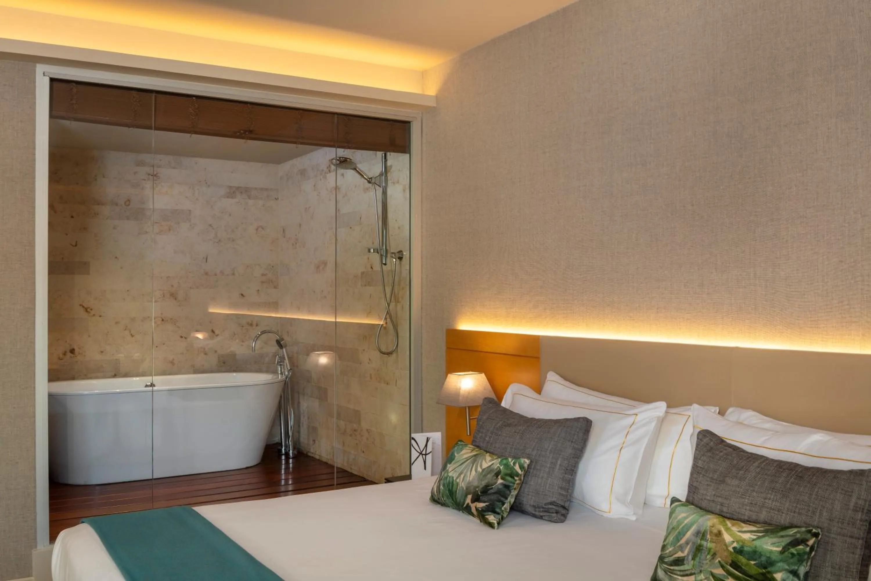 Bed in The Artist Grand Hotel of Art