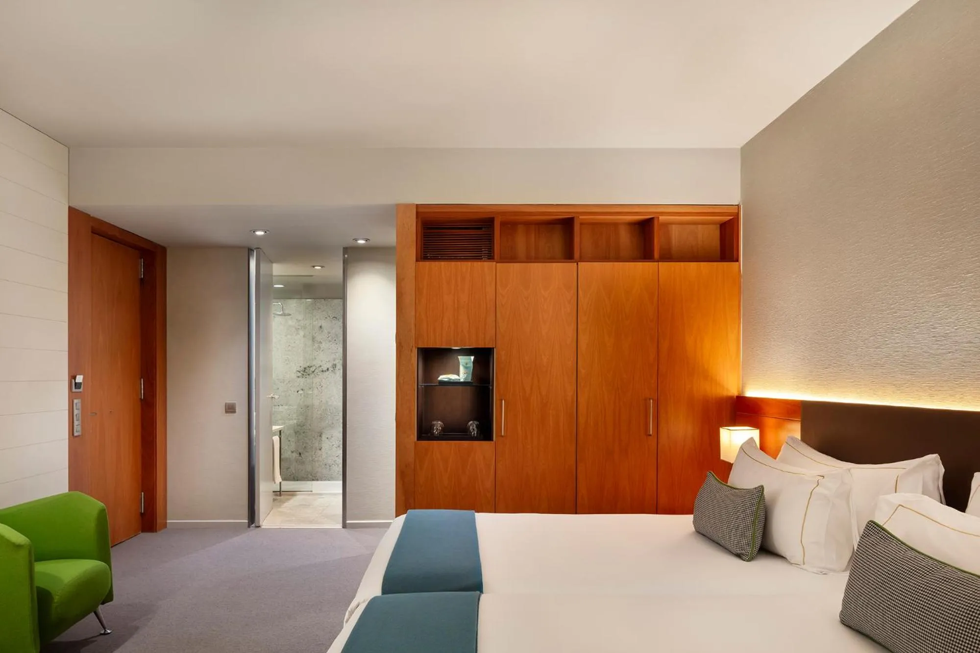 Bed in The Artist Grand Hotel of Art