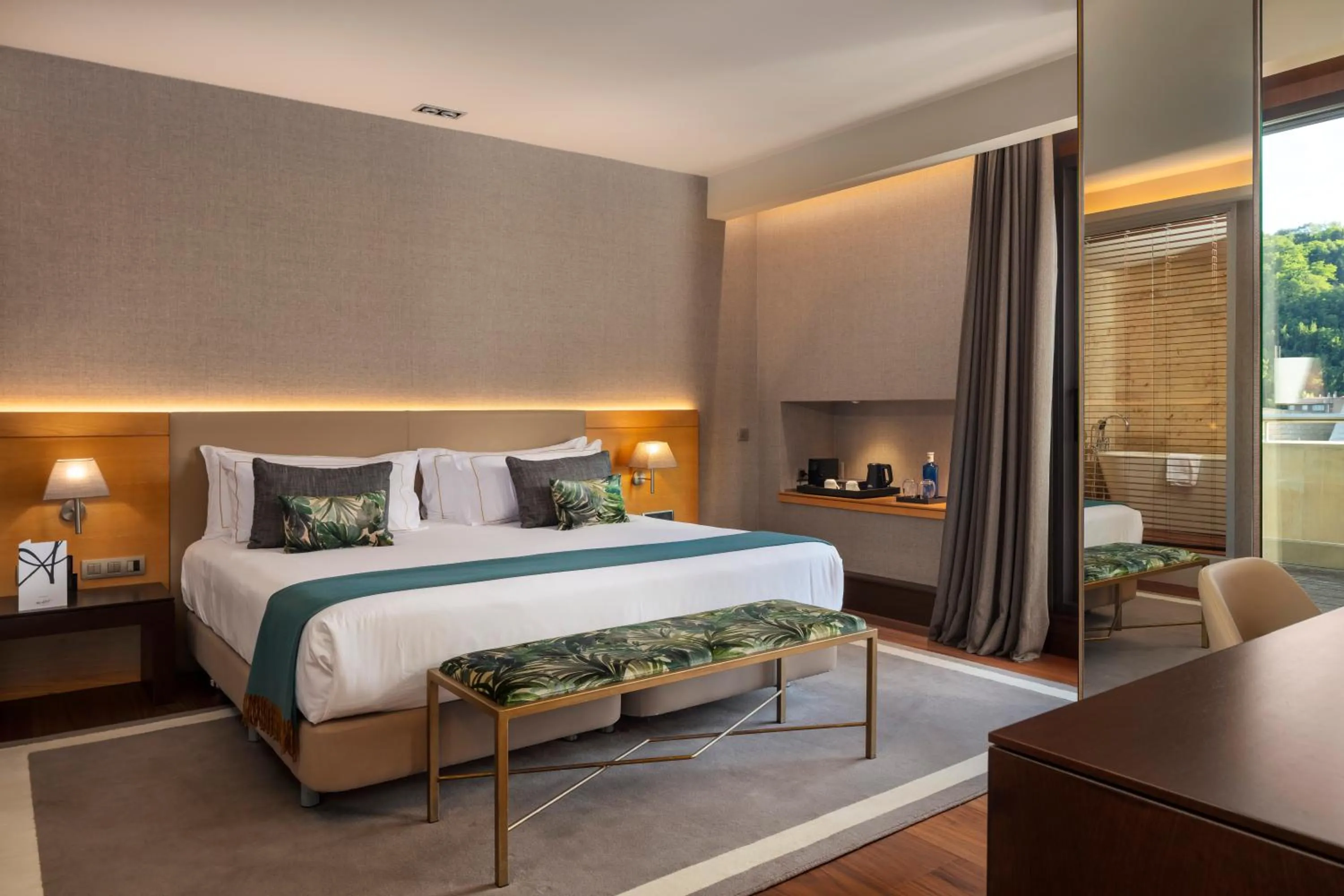 Bed in The Artist Grand Hotel of Art