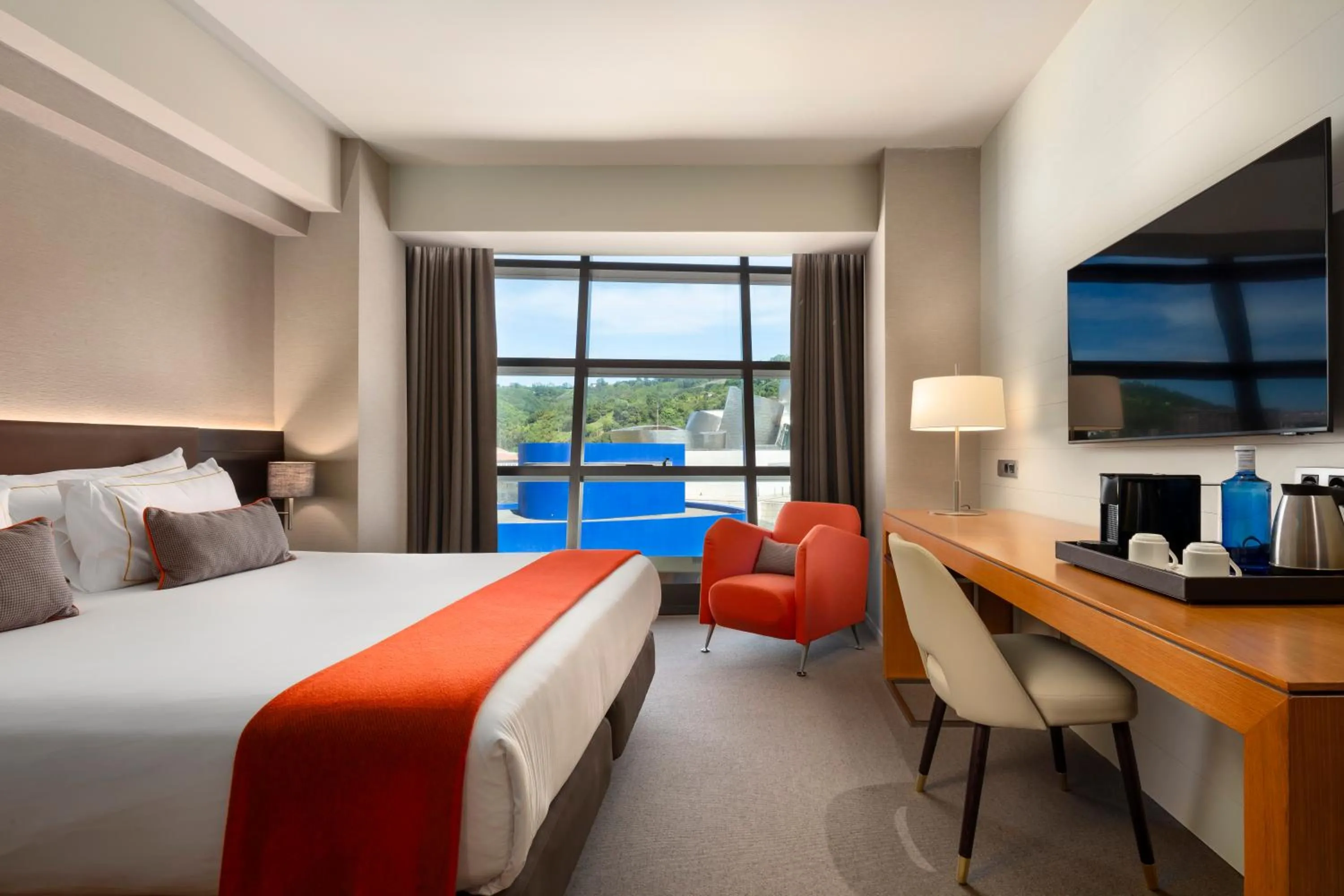 Bed in The Artist Grand Hotel of Art