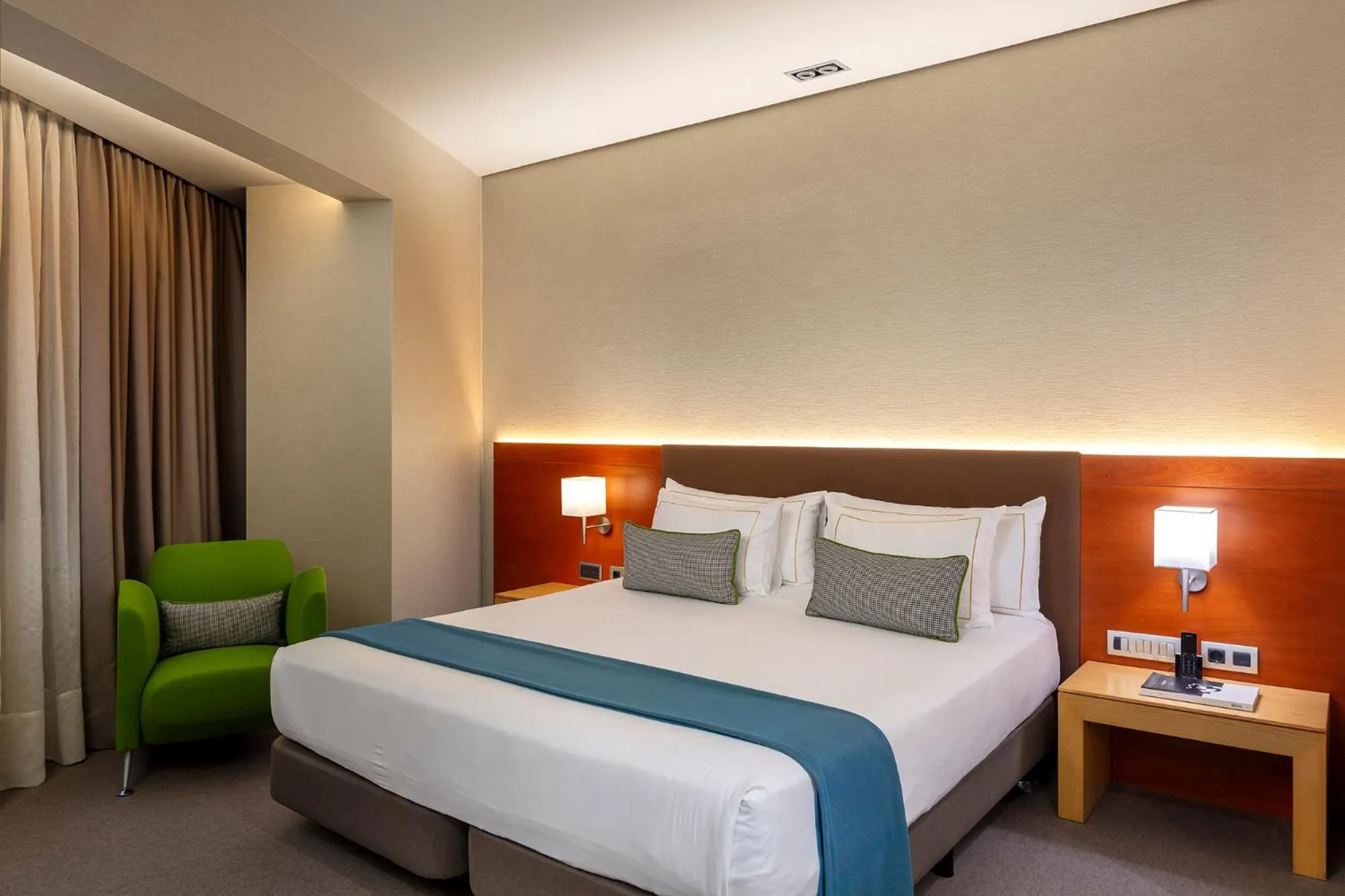 Bed in The Artist Grand Hotel of Art