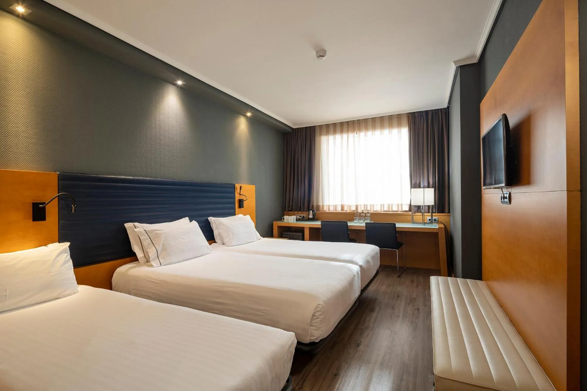 Bed in Hotel Indautxu