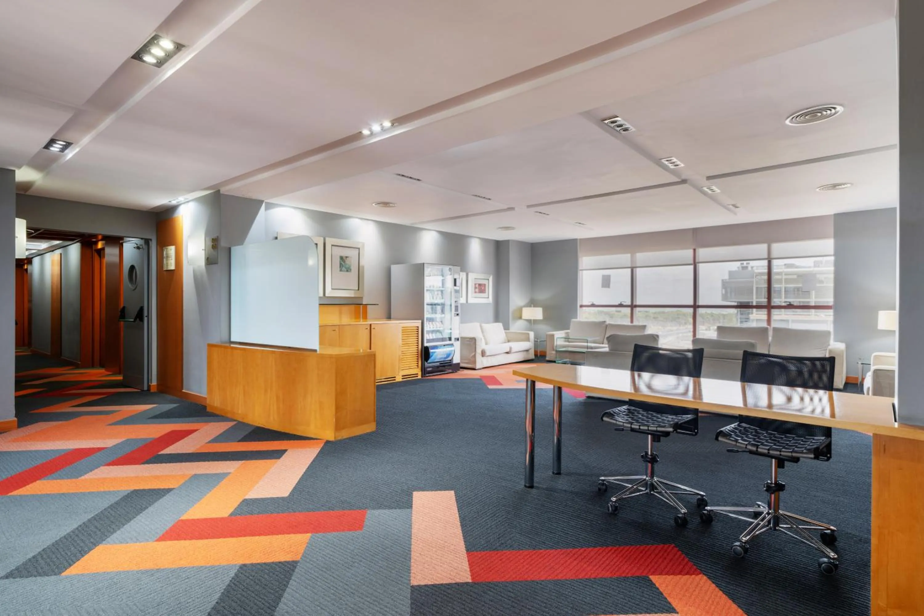 Living room in Eurostars Puerta Madrid