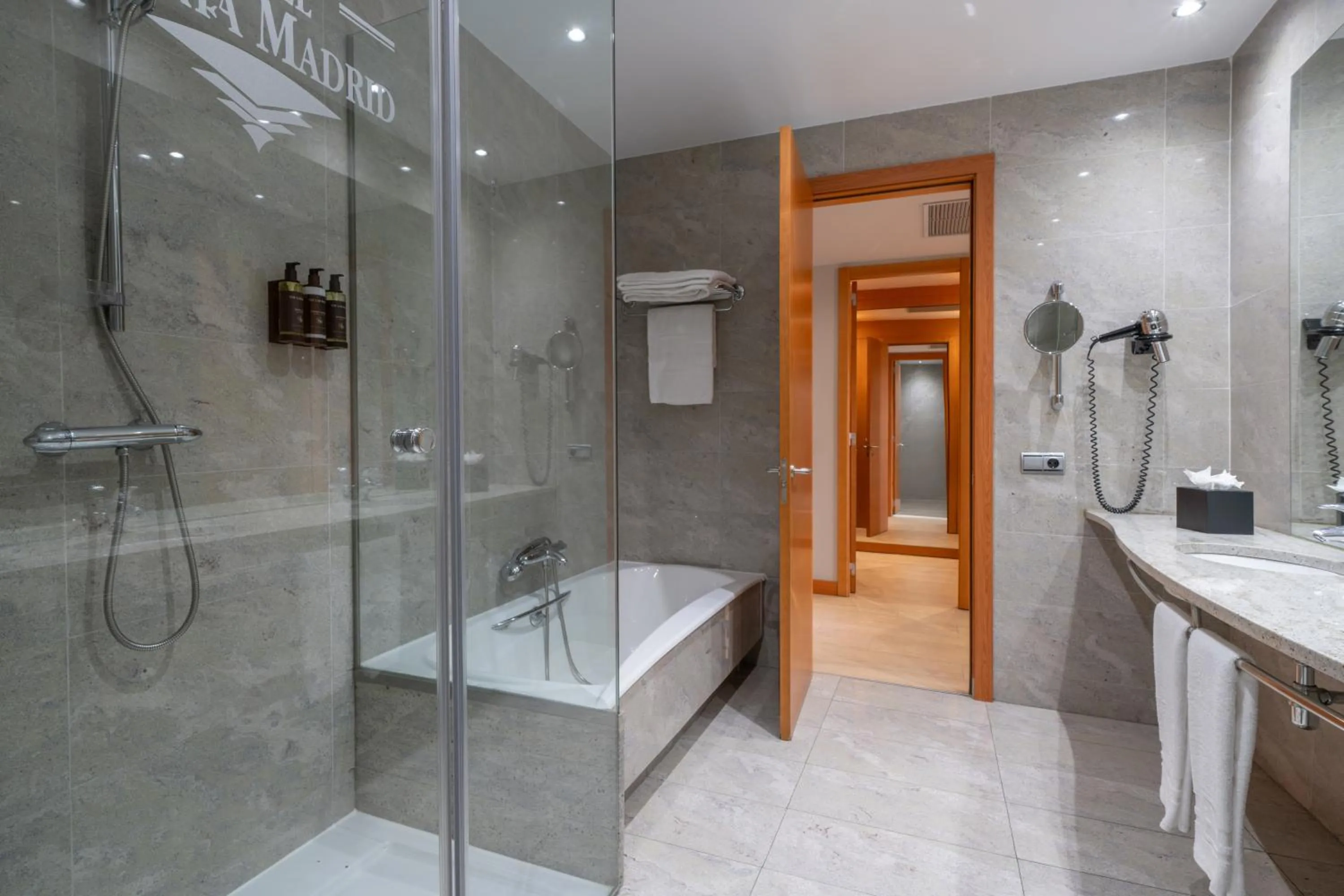 Bathroom in Eurostars Puerta Madrid