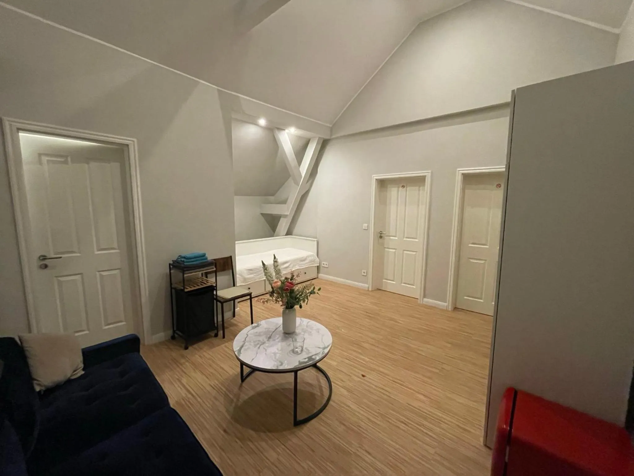 Living room in Ahoi Hostel