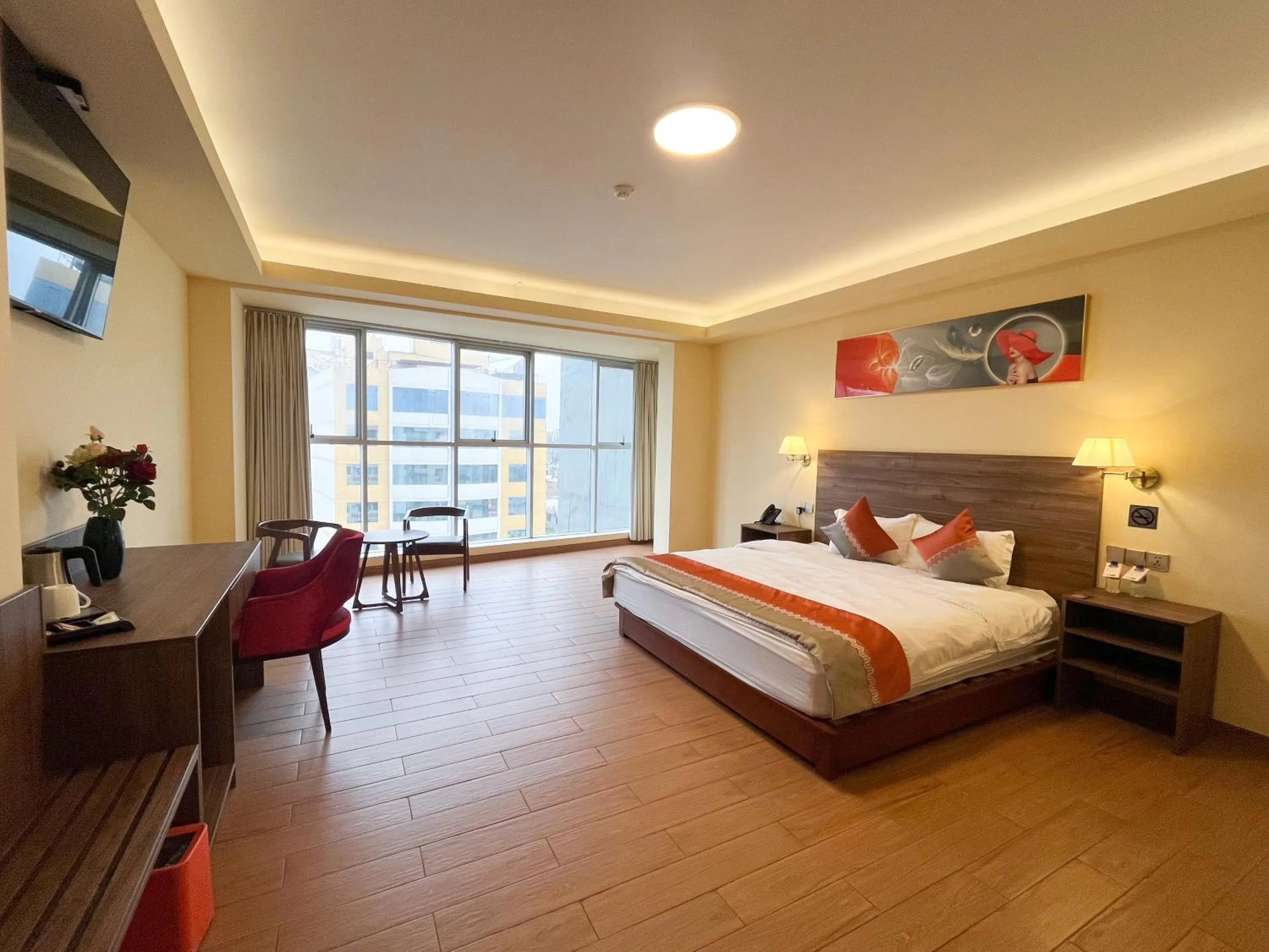 Bedroom, Bed in SM HOTEL Plus