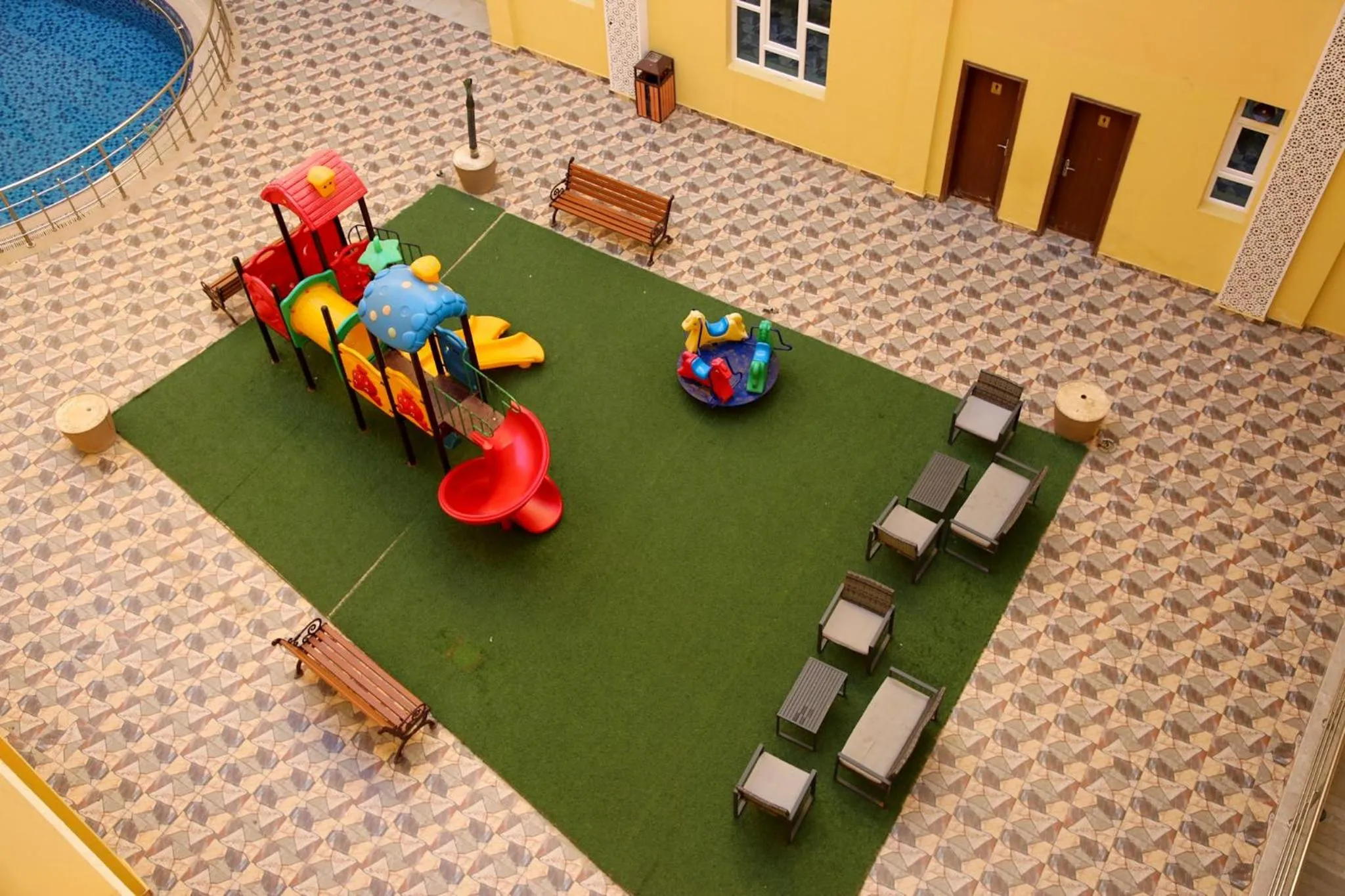 Children play ground in Park Complex