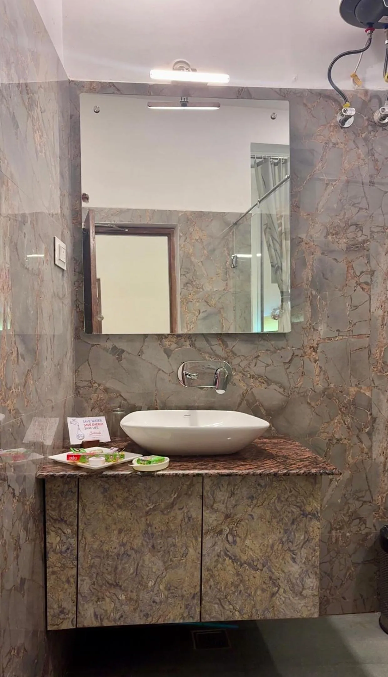 Shower in Solitude, The Boutique Hotel- Ultra Luxurious