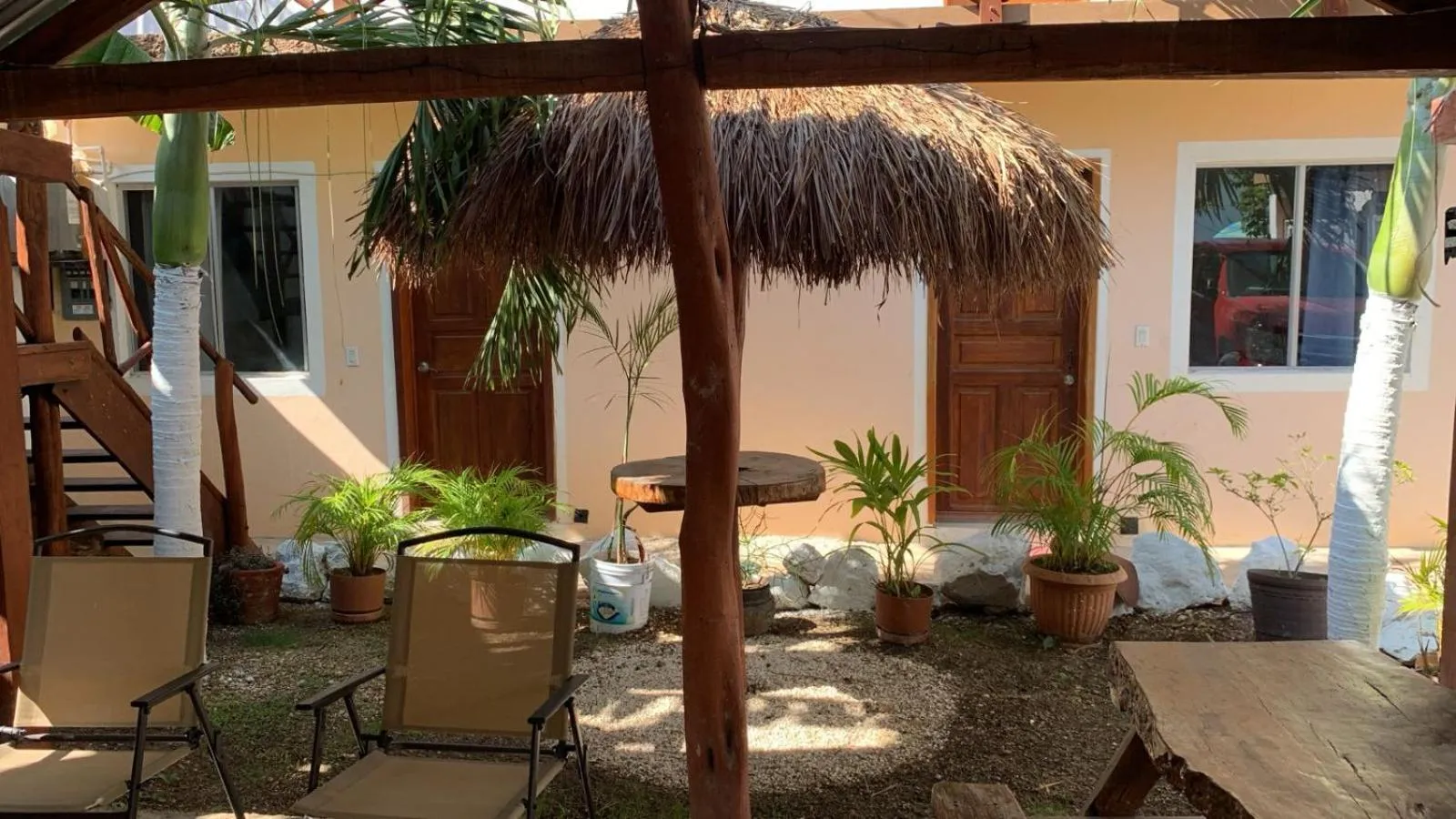 Seating area in Casa Terracota