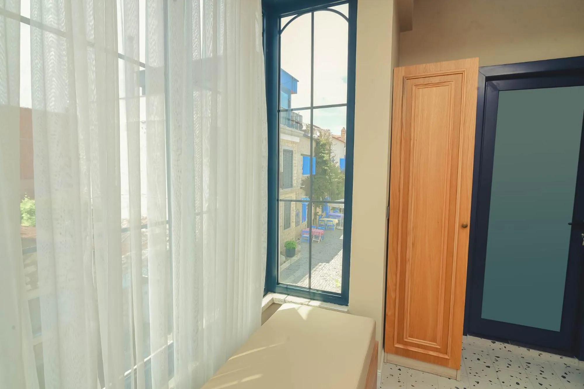 Seating area in Sulty's Avlu