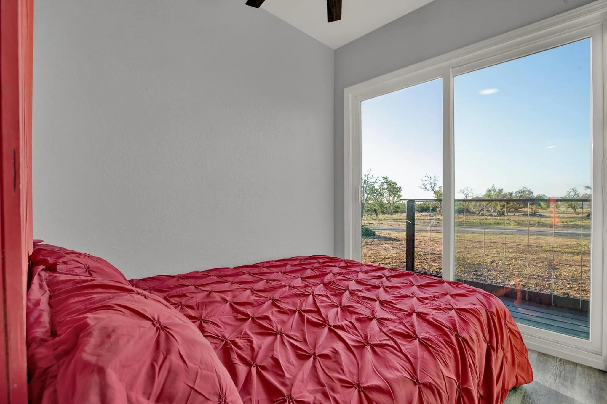 Bed in Best Little Fredericksburg Texas Bed And Breakfast