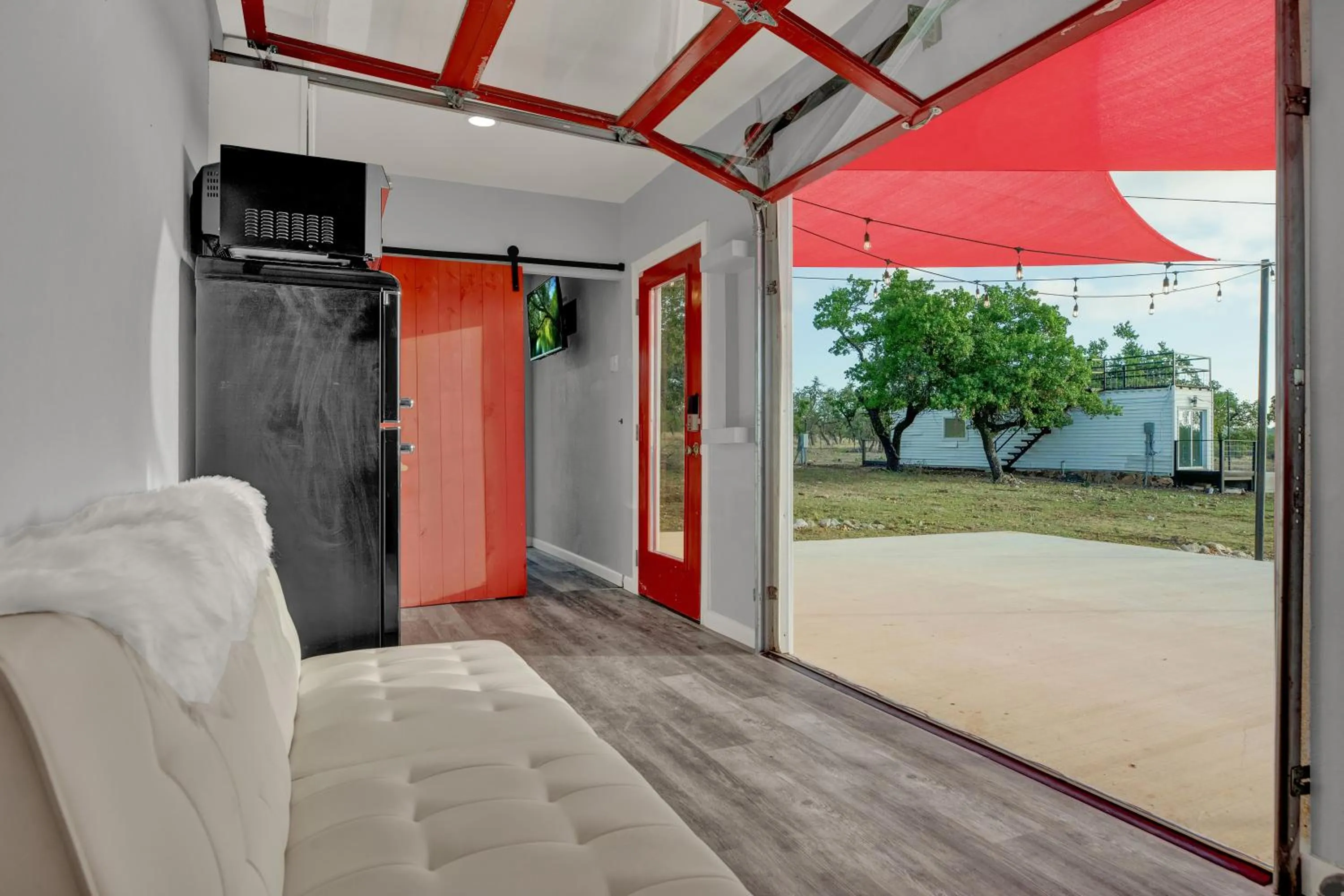 Patio in Best Little Fredericksburg Texas Bed And Breakfast