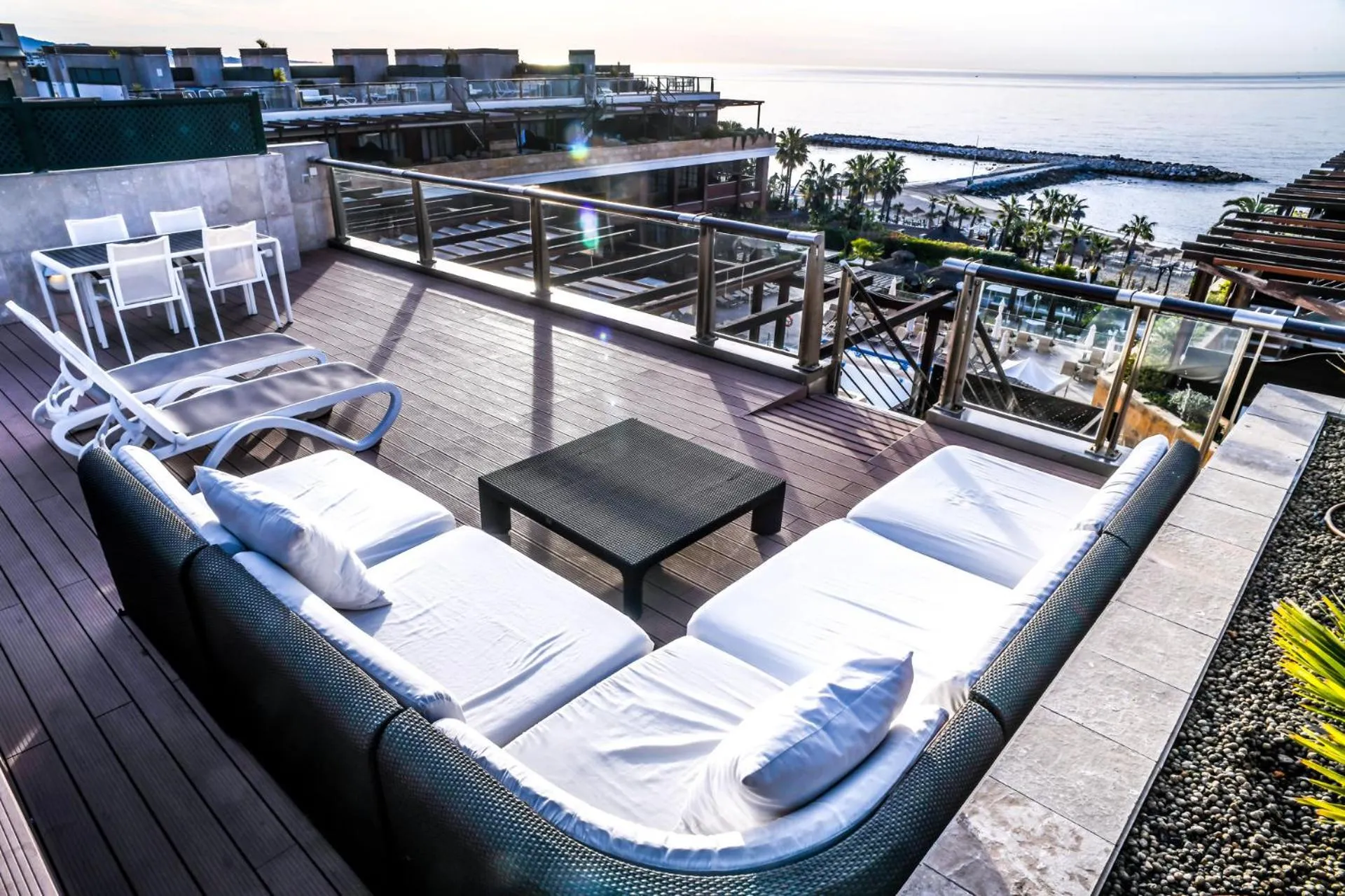 Balcony/Terrace in Gran Hotel Guadalpín Banus
