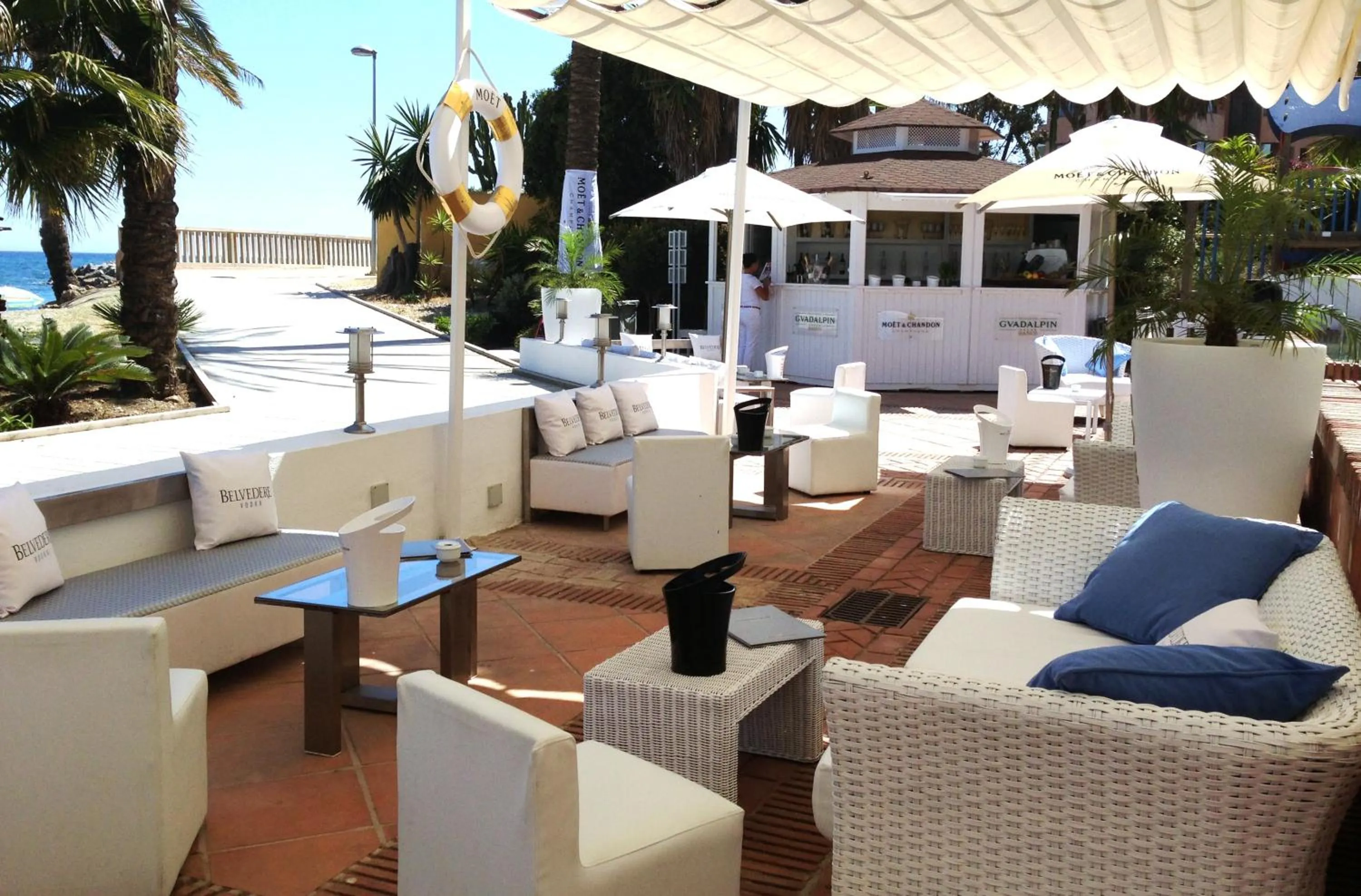 Living room in Gran Hotel Guadalpín Banus
