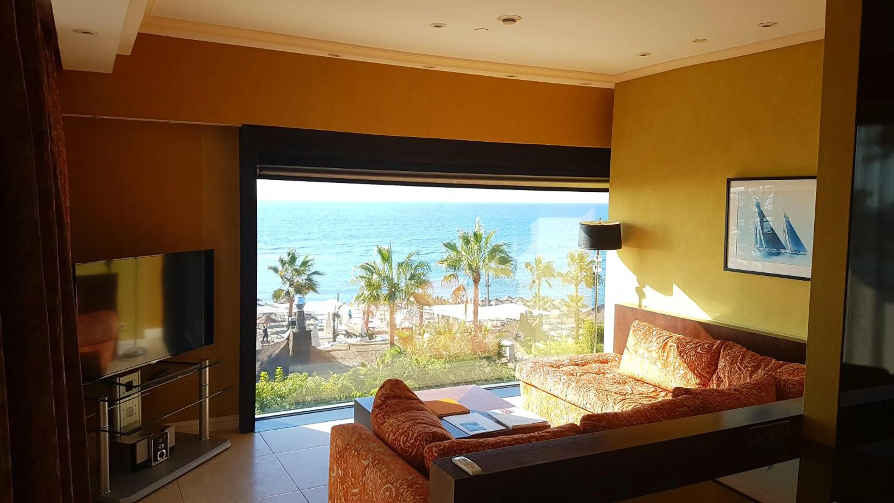 Living room in Gran Hotel Guadalpín Banus
