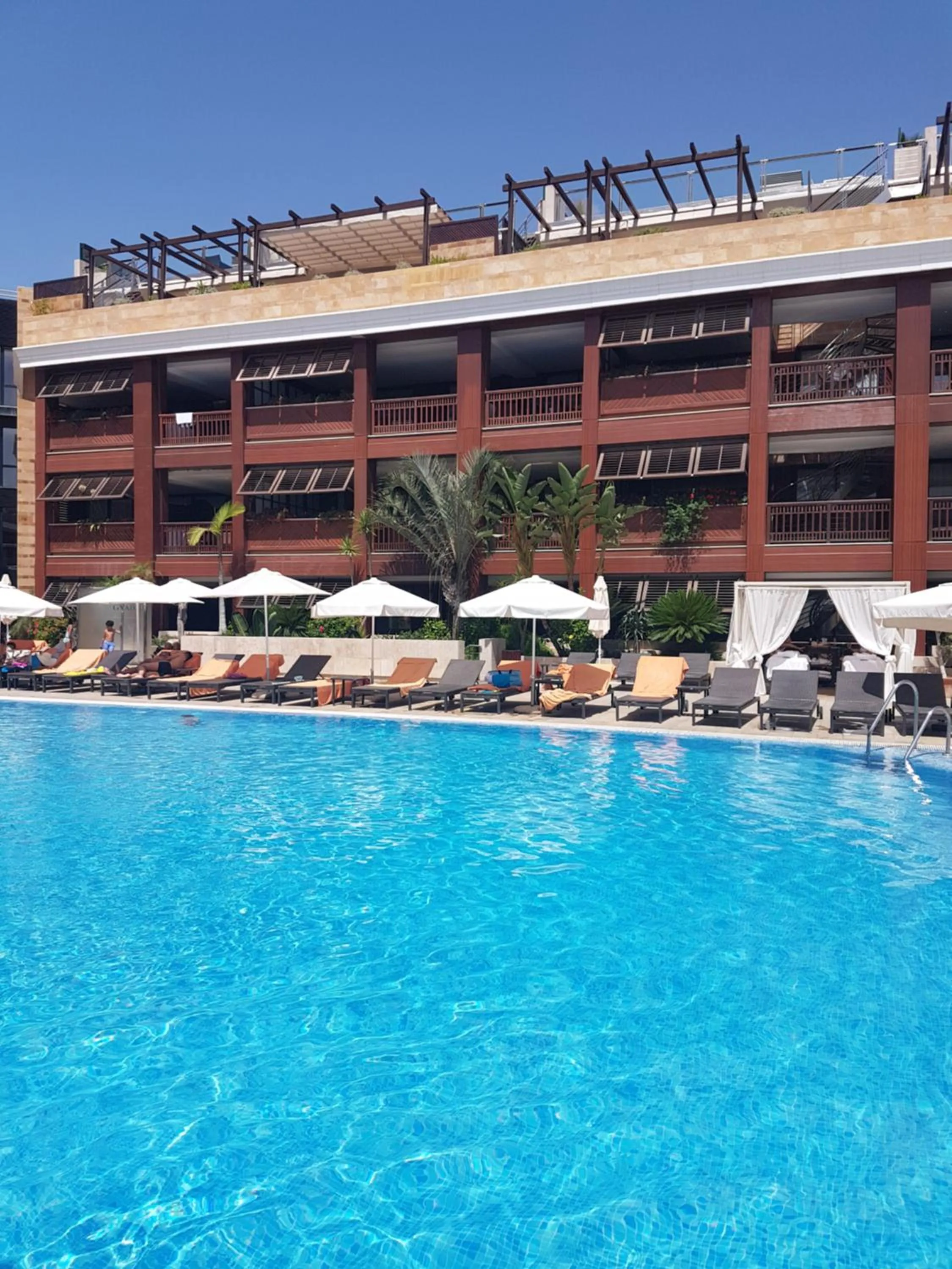 Swimming pool in Gran Hotel Guadalpín Banus