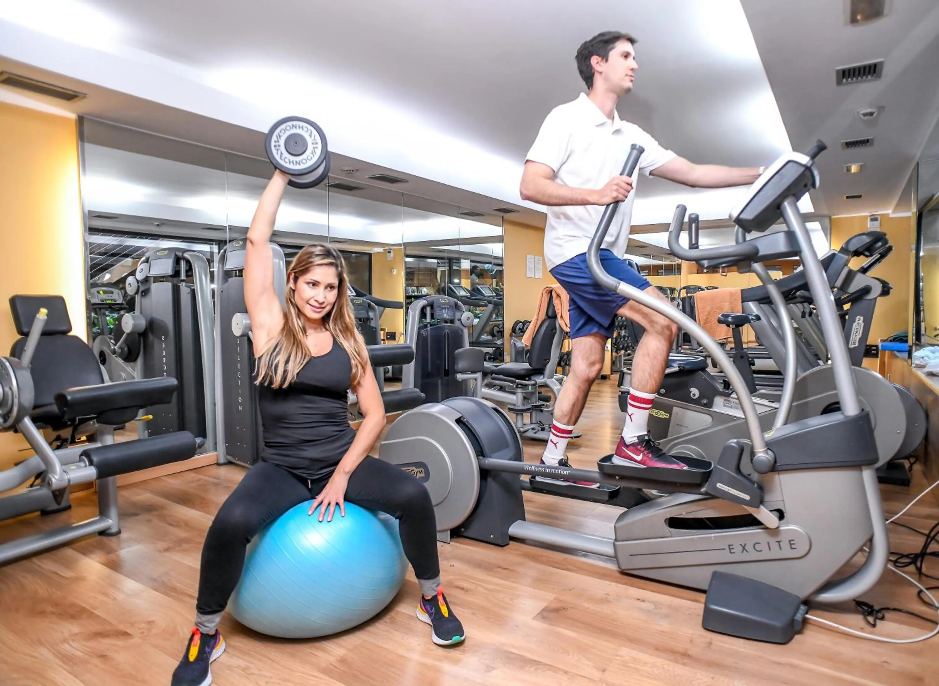Fitness centre/facilities in Gran Hotel Guadalpín Banus