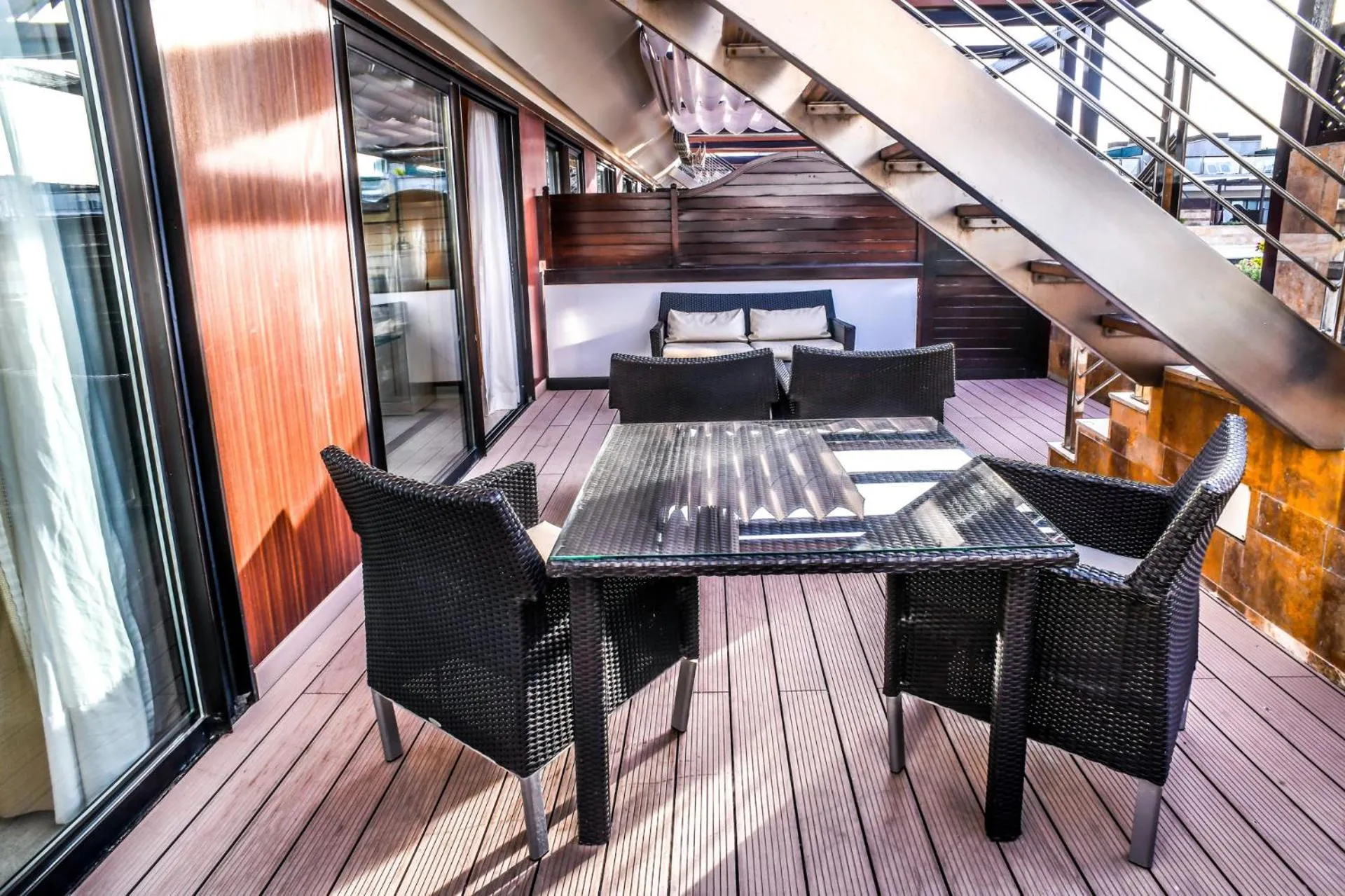 Balcony/Terrace in Gran Hotel Guadalpín Banus