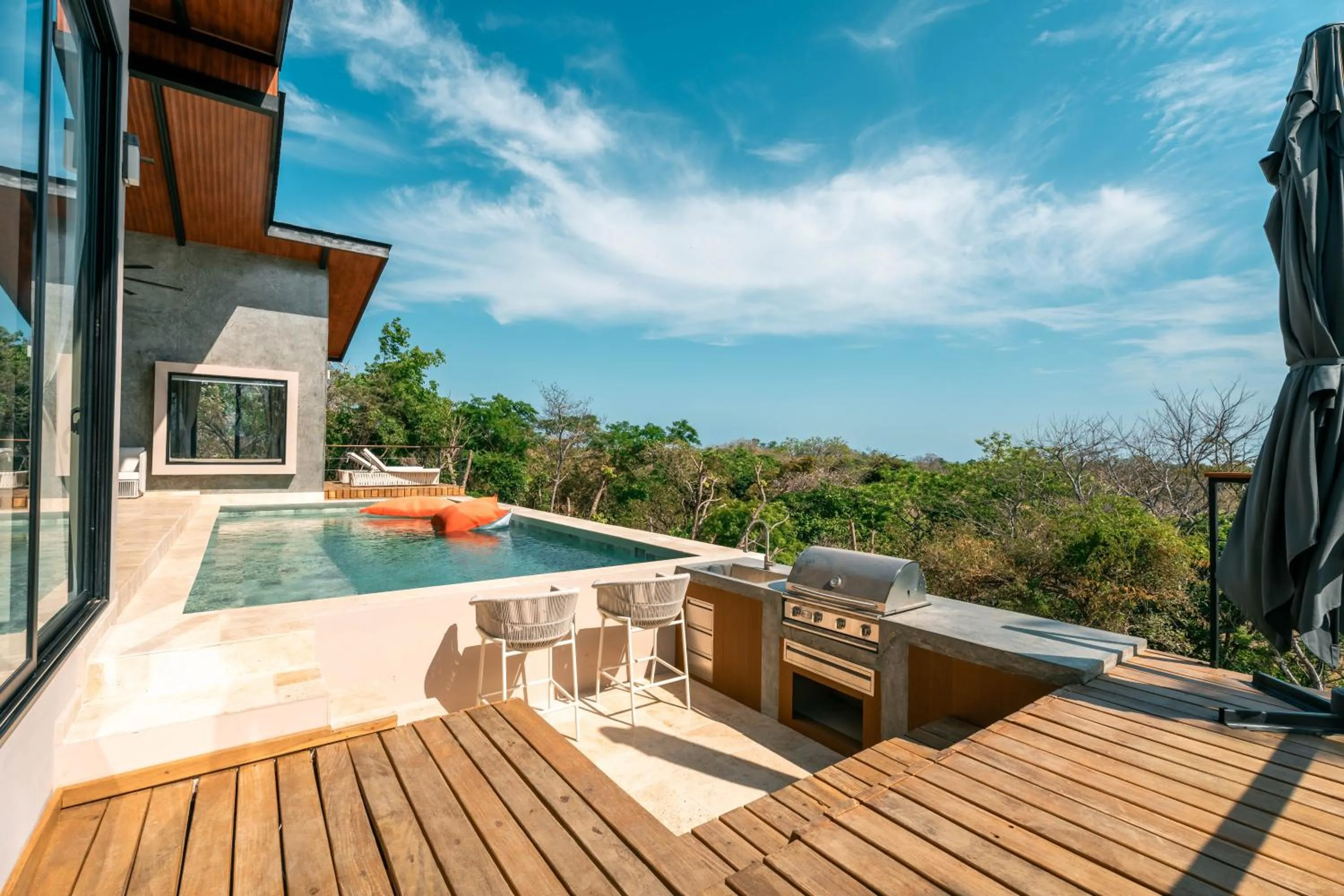 Patio in Alaya Yoga & Surf & Retreat