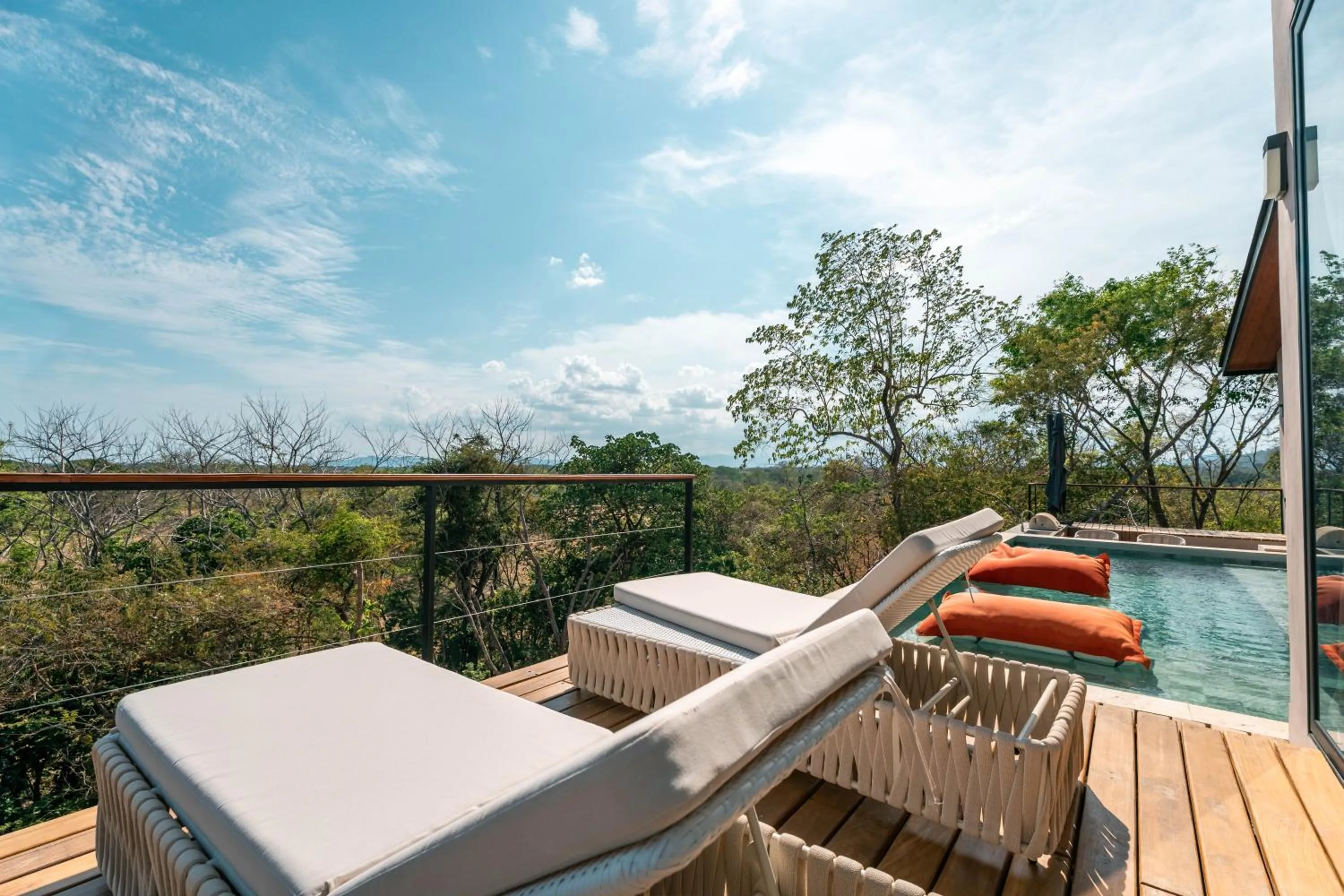 Balcony/Terrace in Alaya Yoga & Surf & Retreat