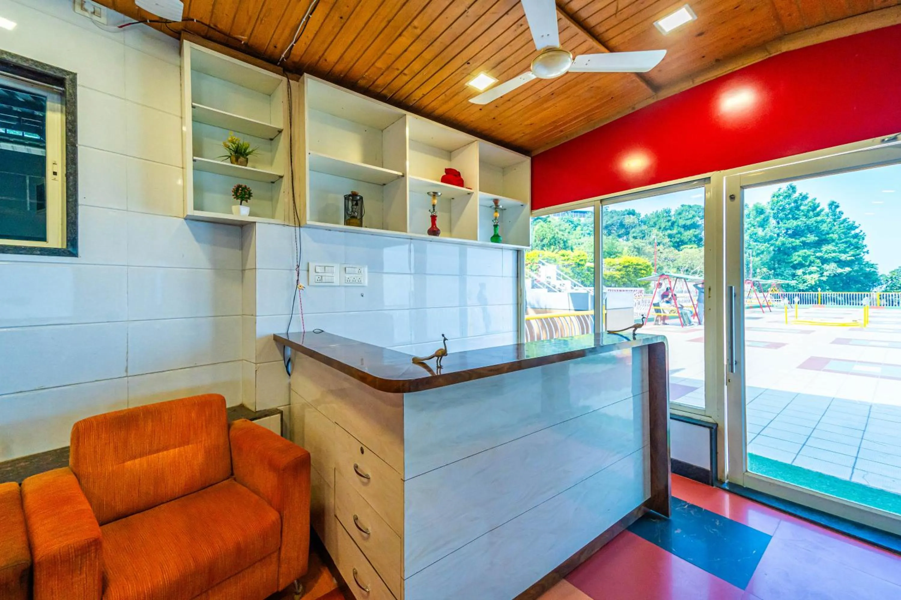 Lobby or reception in Treebo Raval Resort with Valley View