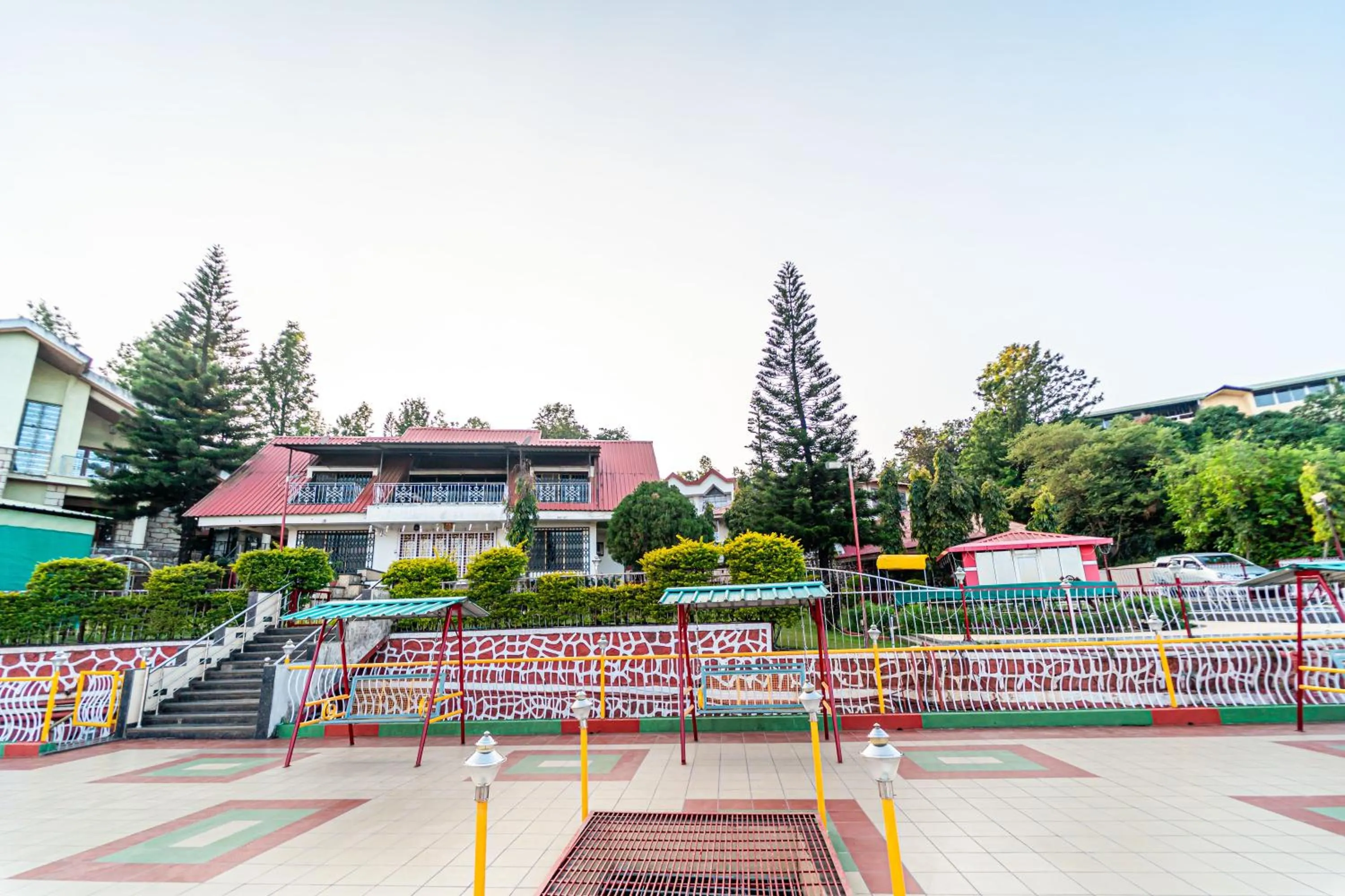 Property building in Treebo Raval Resort with Valley View