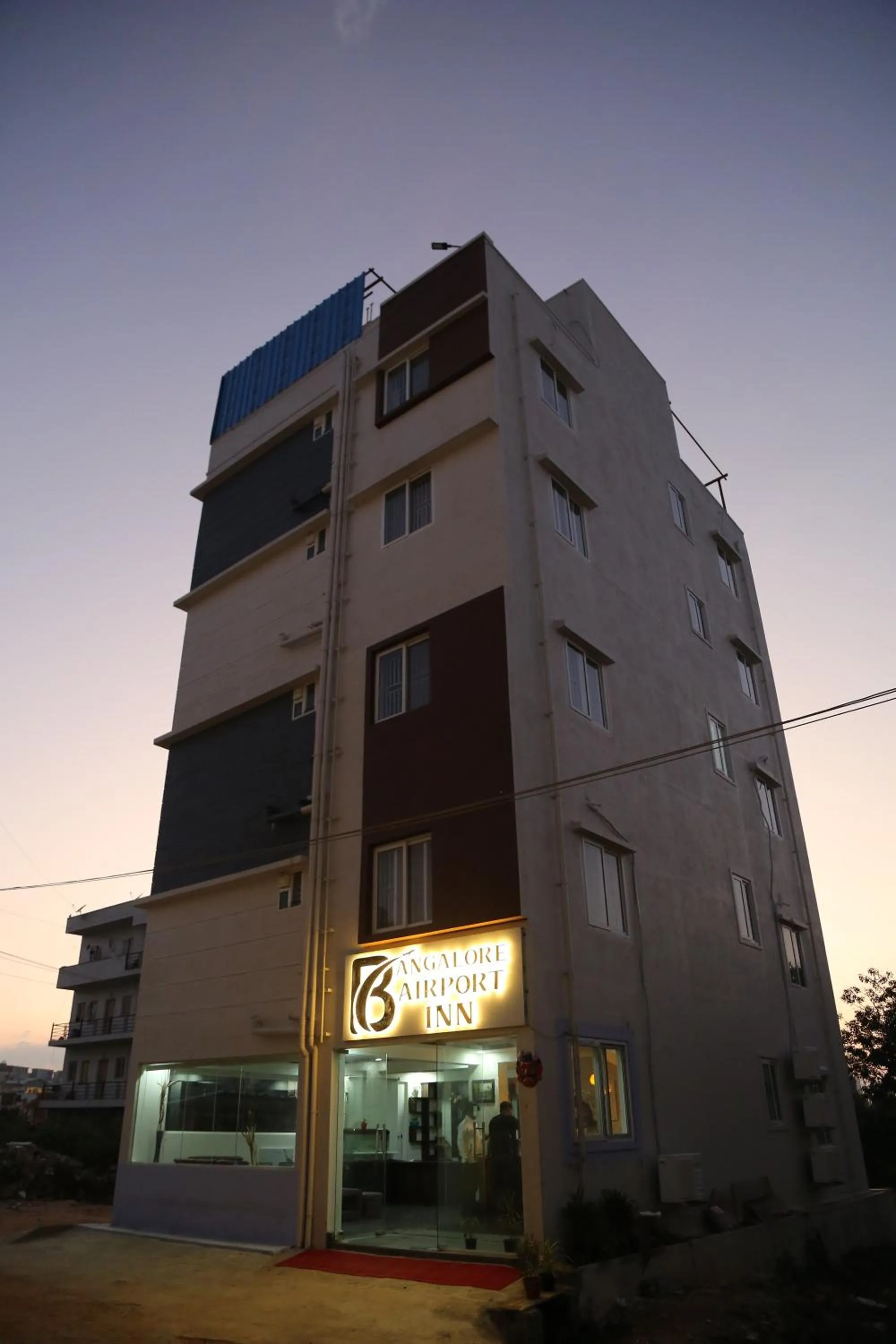 Property building in Hotel Bangalore Airport Inn, Near kempegowda Airport, Airport Pickup & Drop Available 24X7