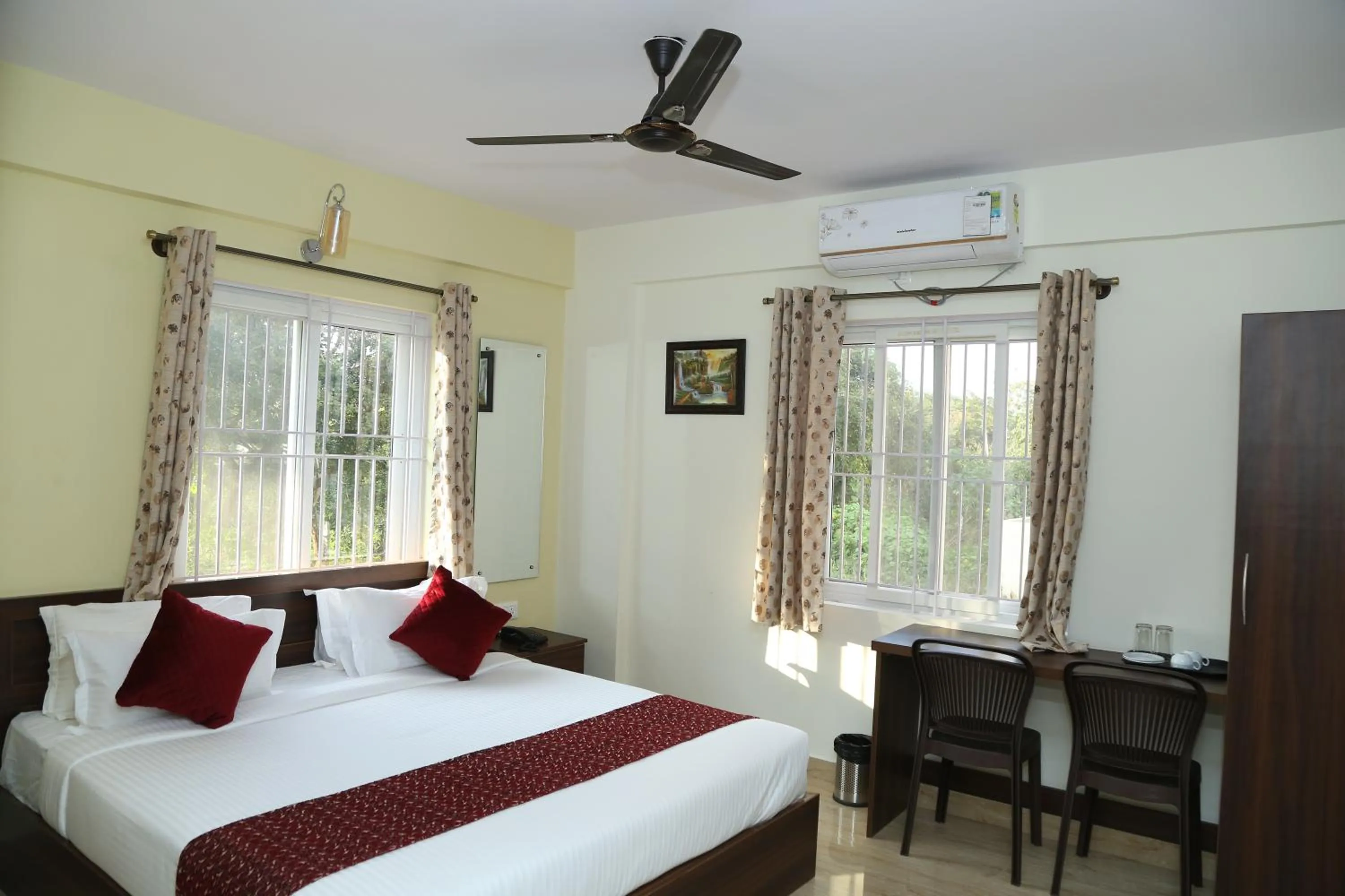 Bed in Hotel Bangalore Airport Inn, Near kempegowda Airport, Airport Pickup & Drop Available 24X7