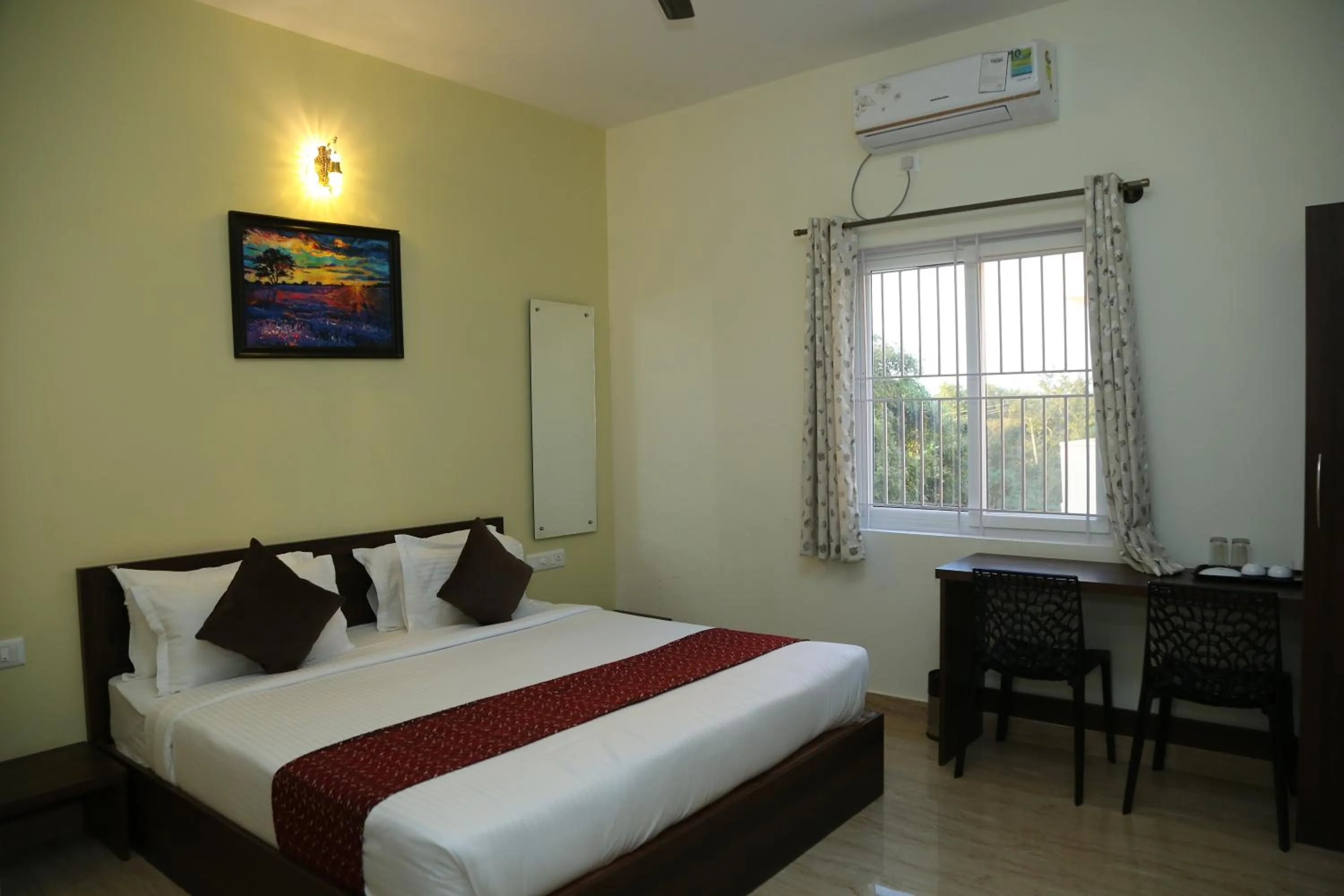 Bed in Hotel Bangalore Airport Inn, Near kempegowda Airport, Airport Pickup & Drop Available 24X7