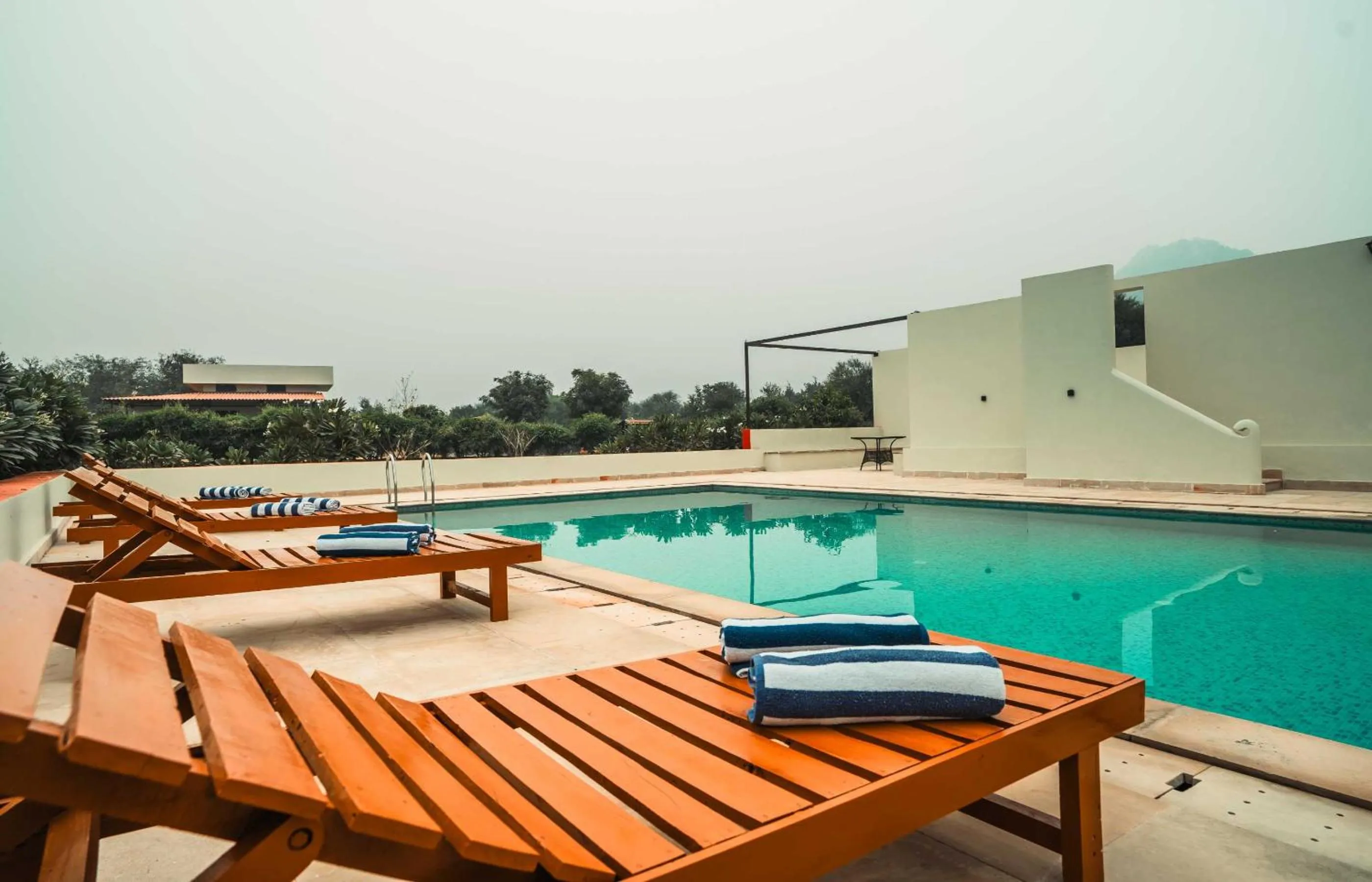 Swimming pool in Guldaar Sariska - A luxury Forest Resort