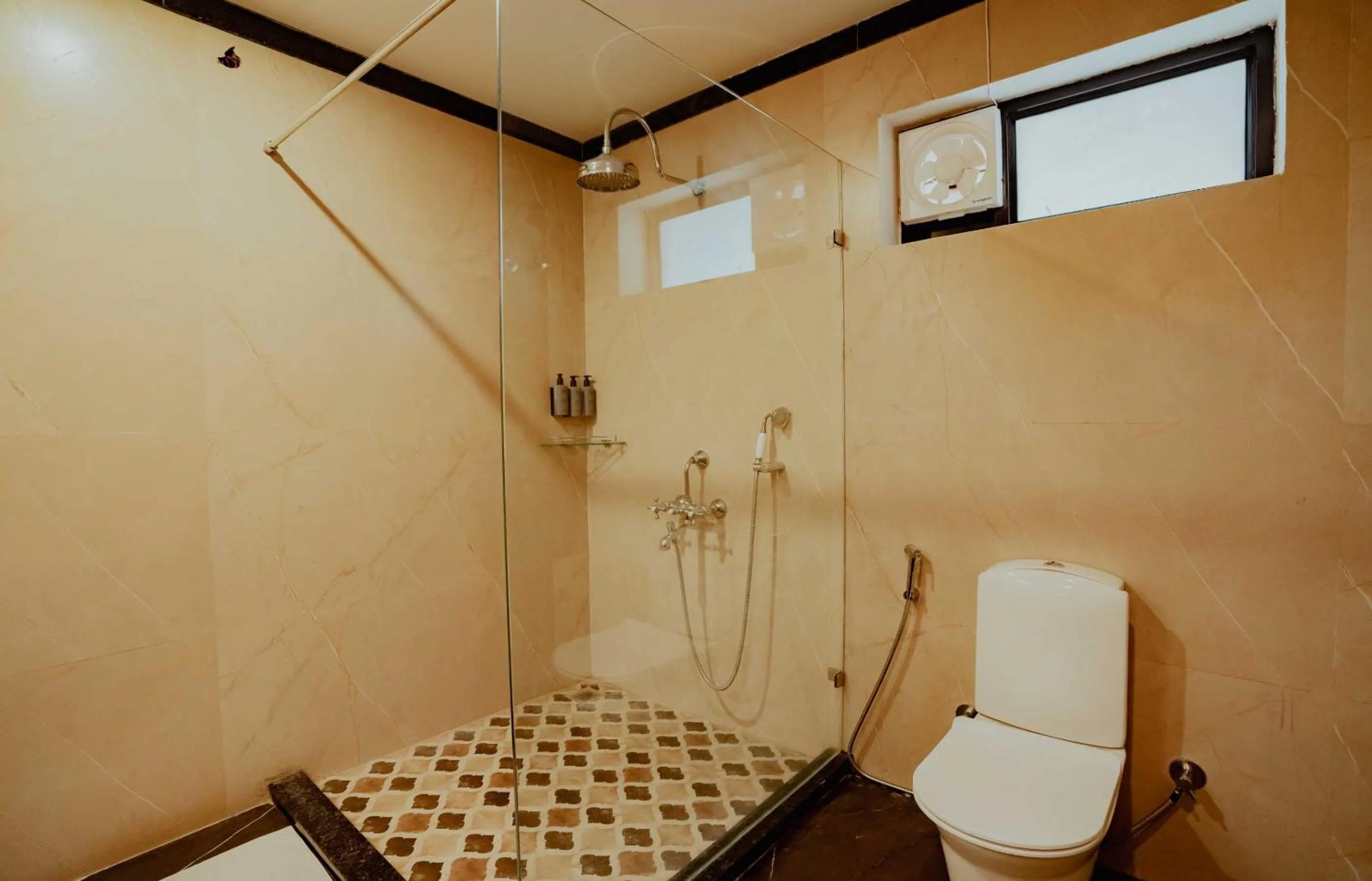 Shower in Guldaar Sariska - A luxury Forest Resort